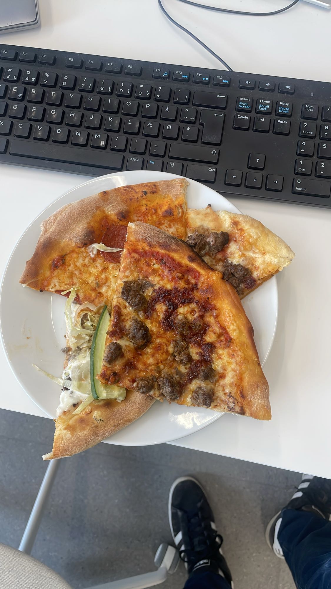 Blandad pizzatallrik