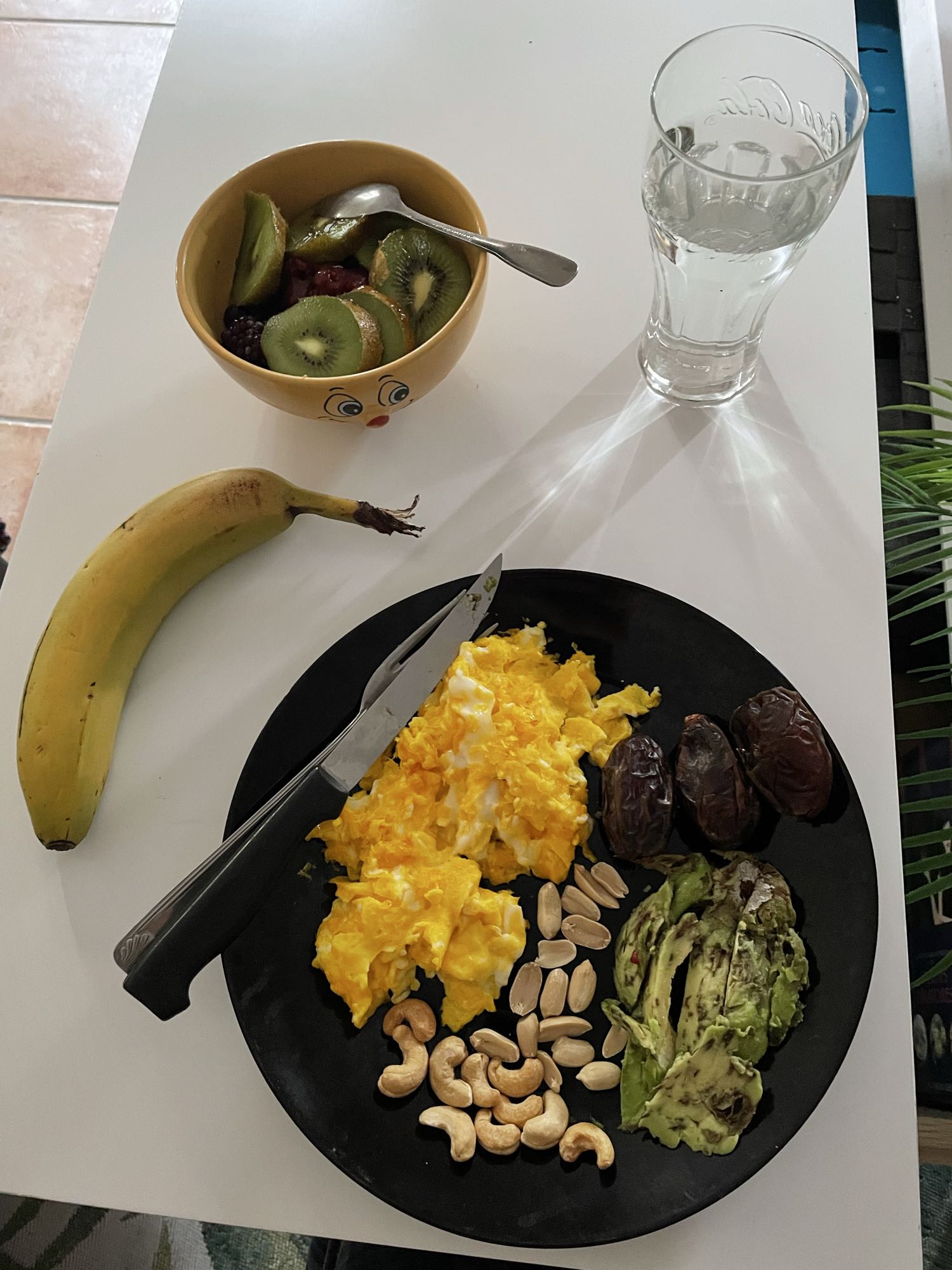 Petit-déjeuner santé varié