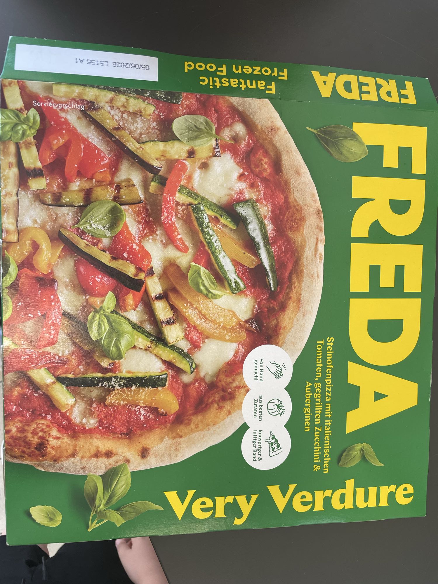 Very Verdure Pizza