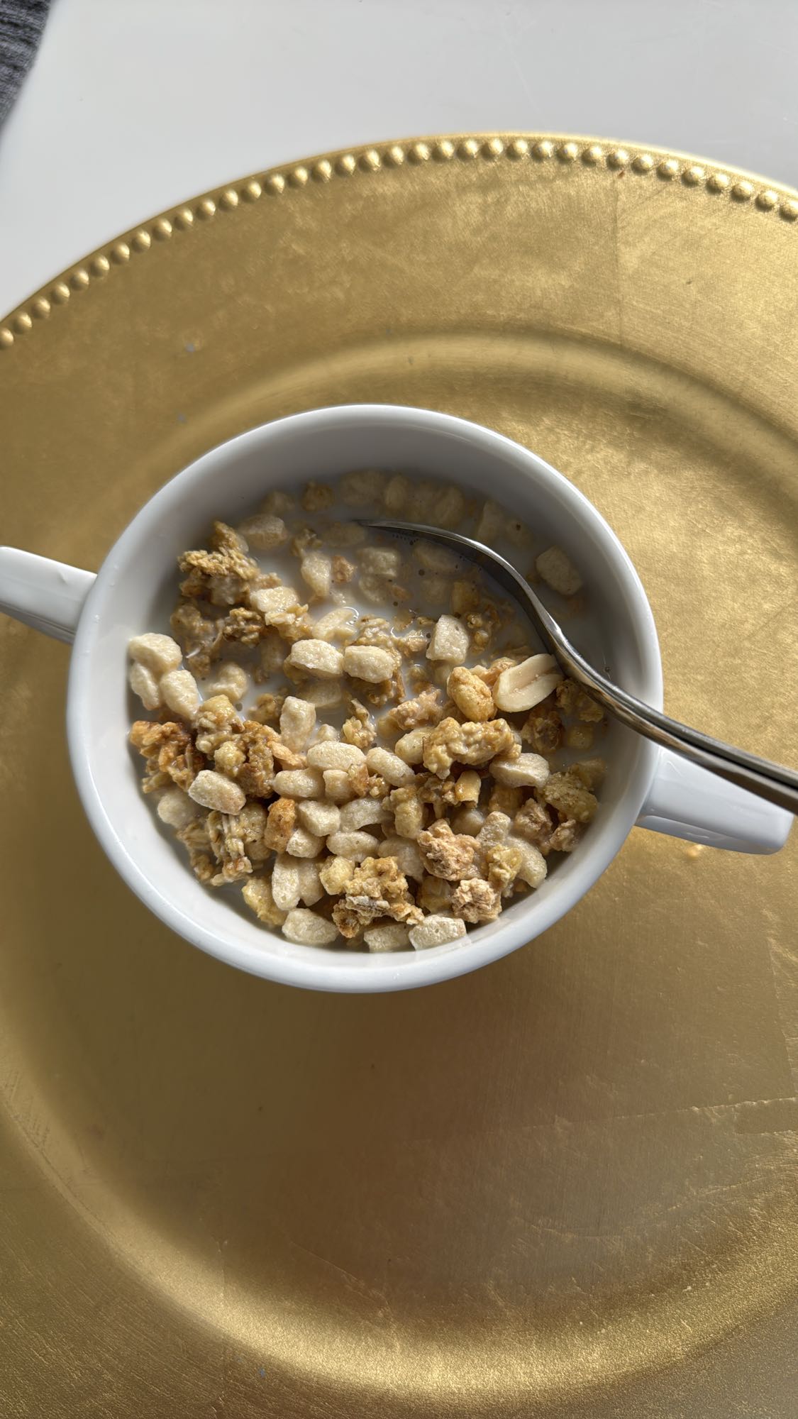 ontbijtgranen met melk