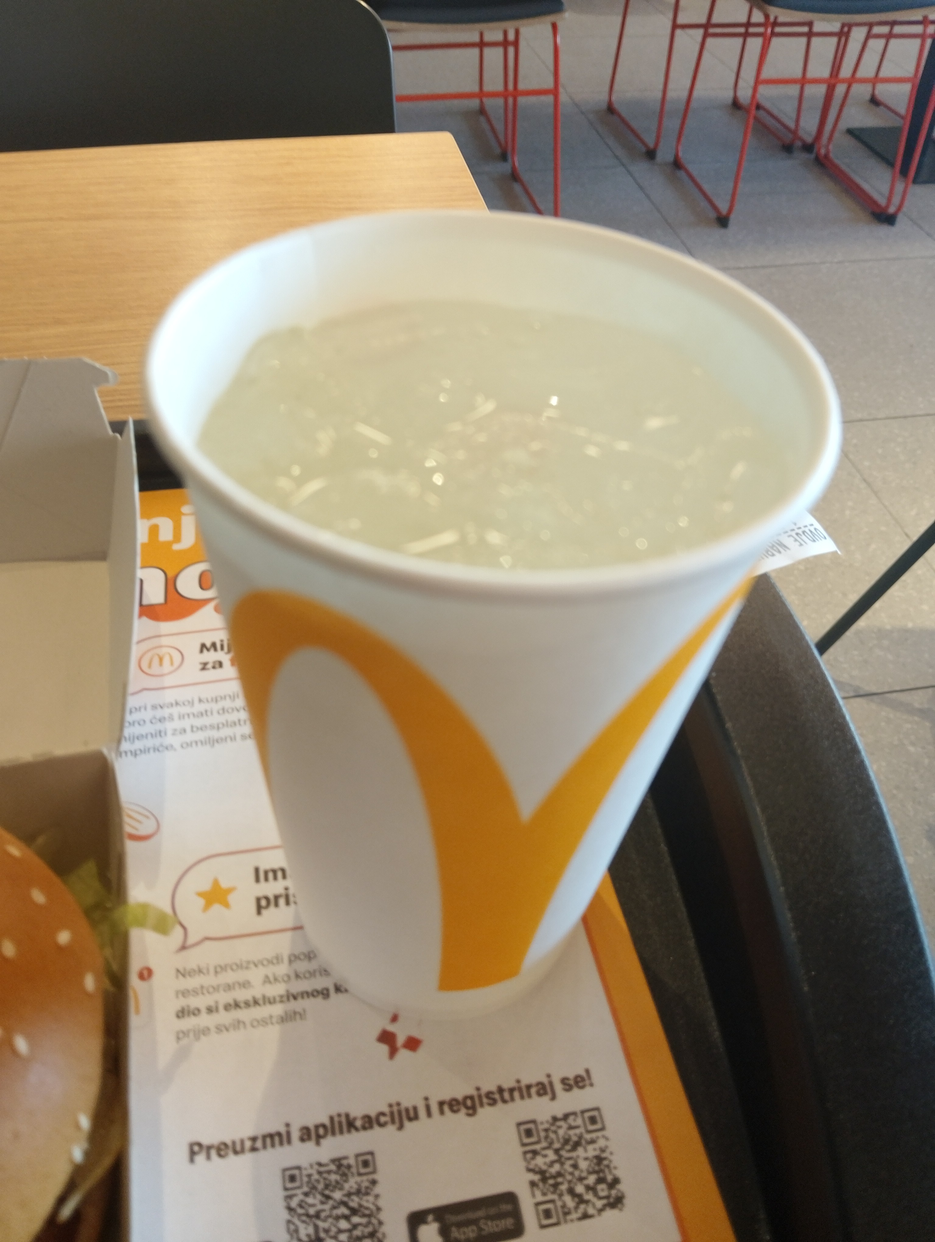 Lemon soda drink