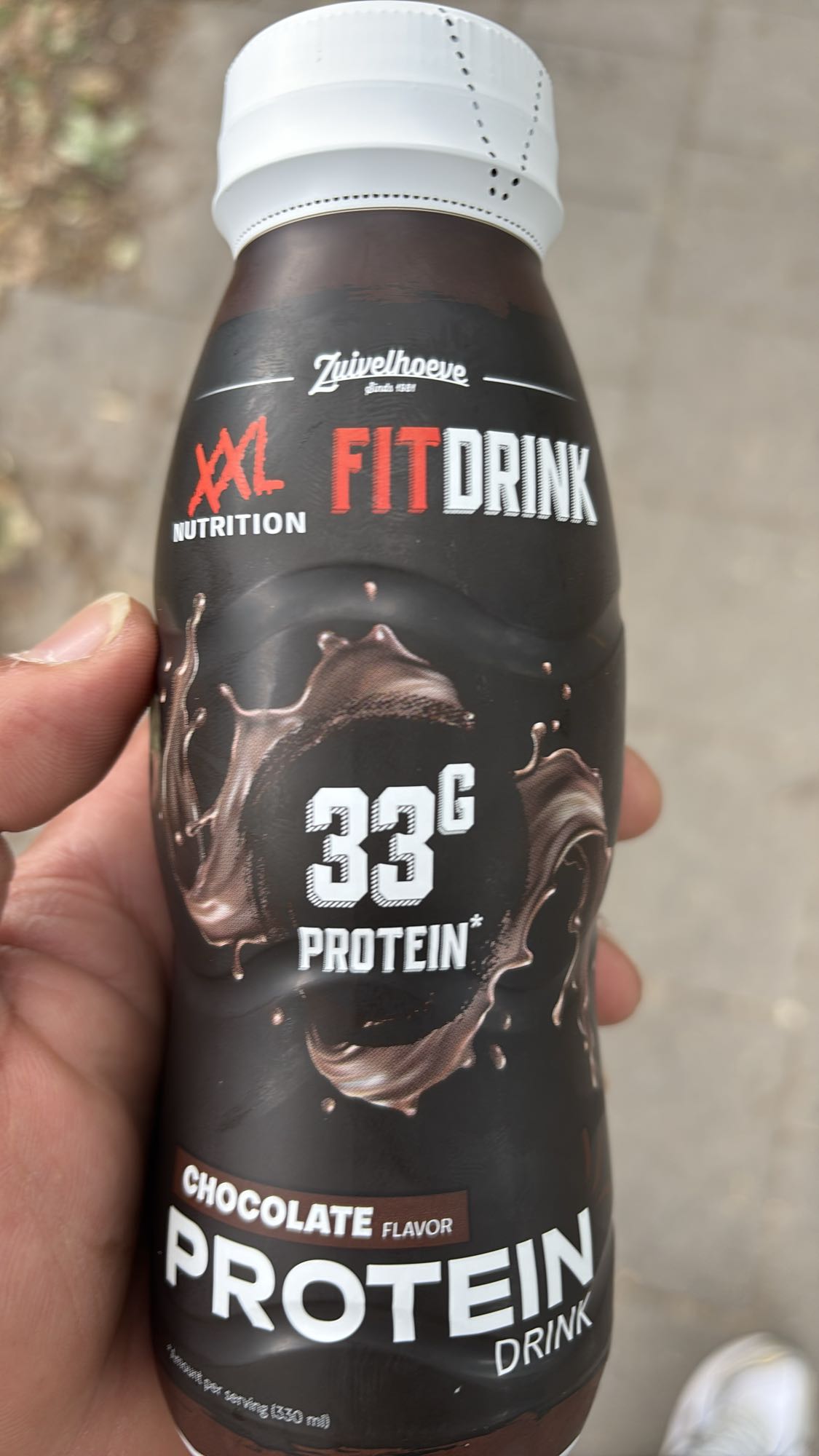 chocolade eiwitdrank