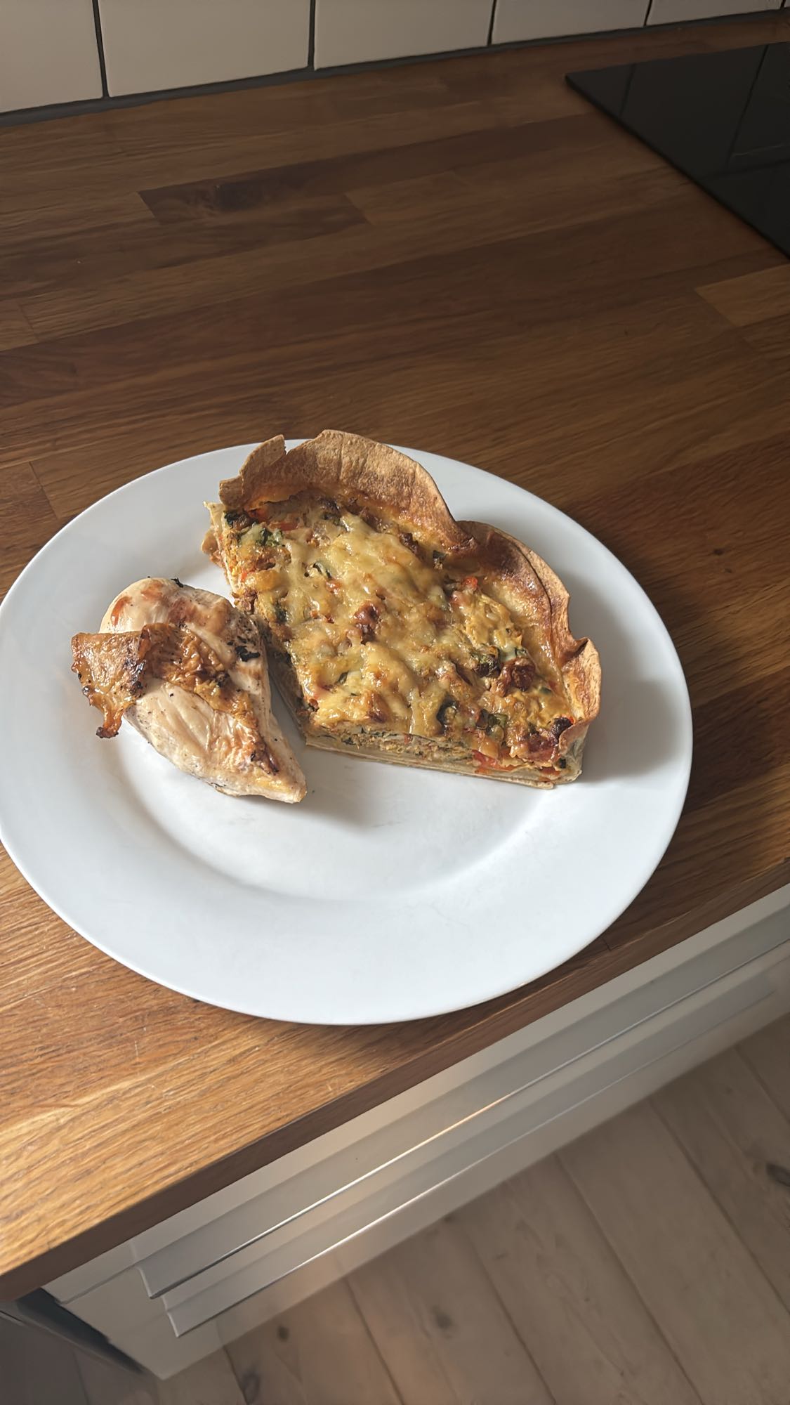 Kyckling och grönsakspaj