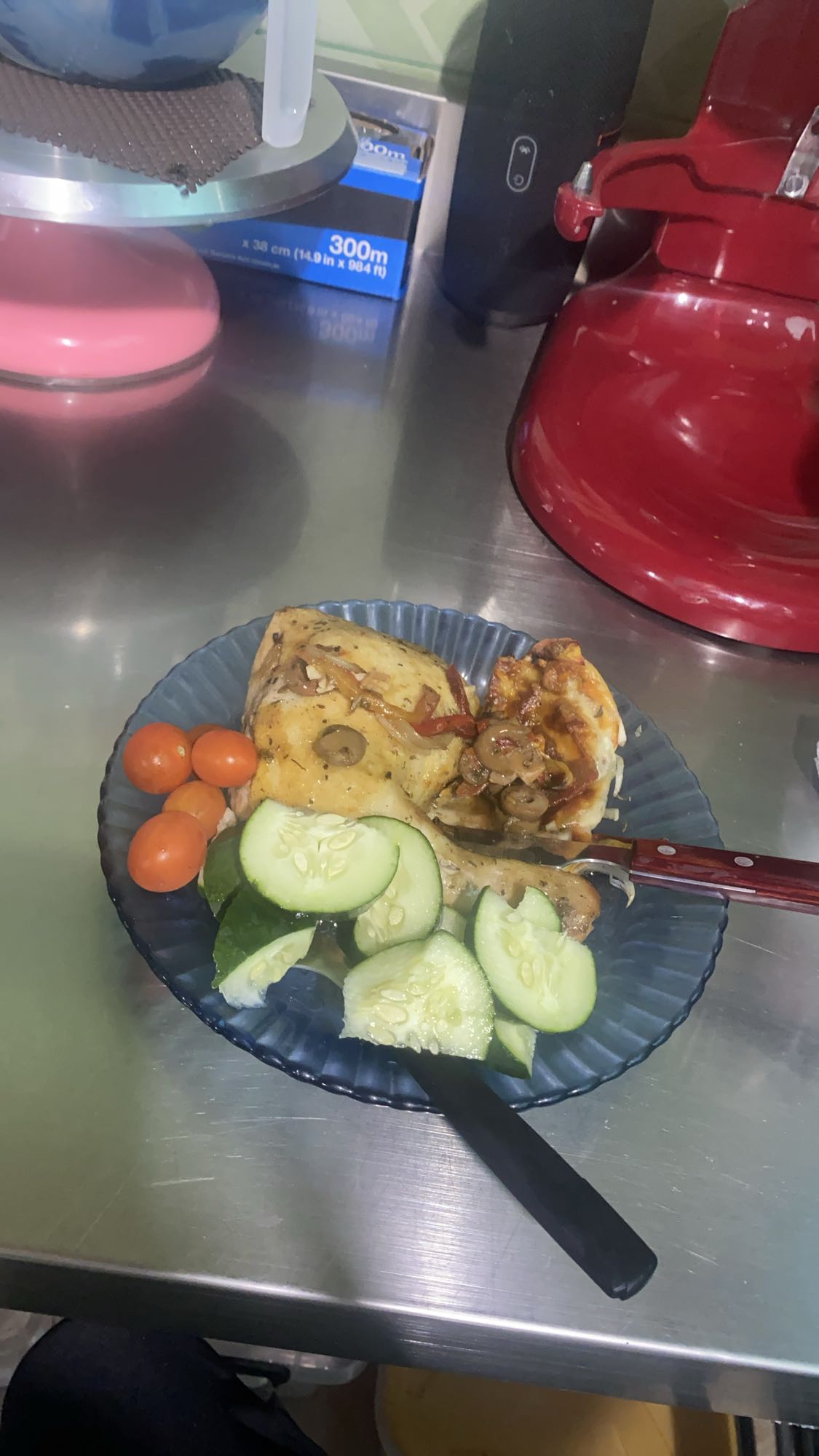 Pollo con vegetales
