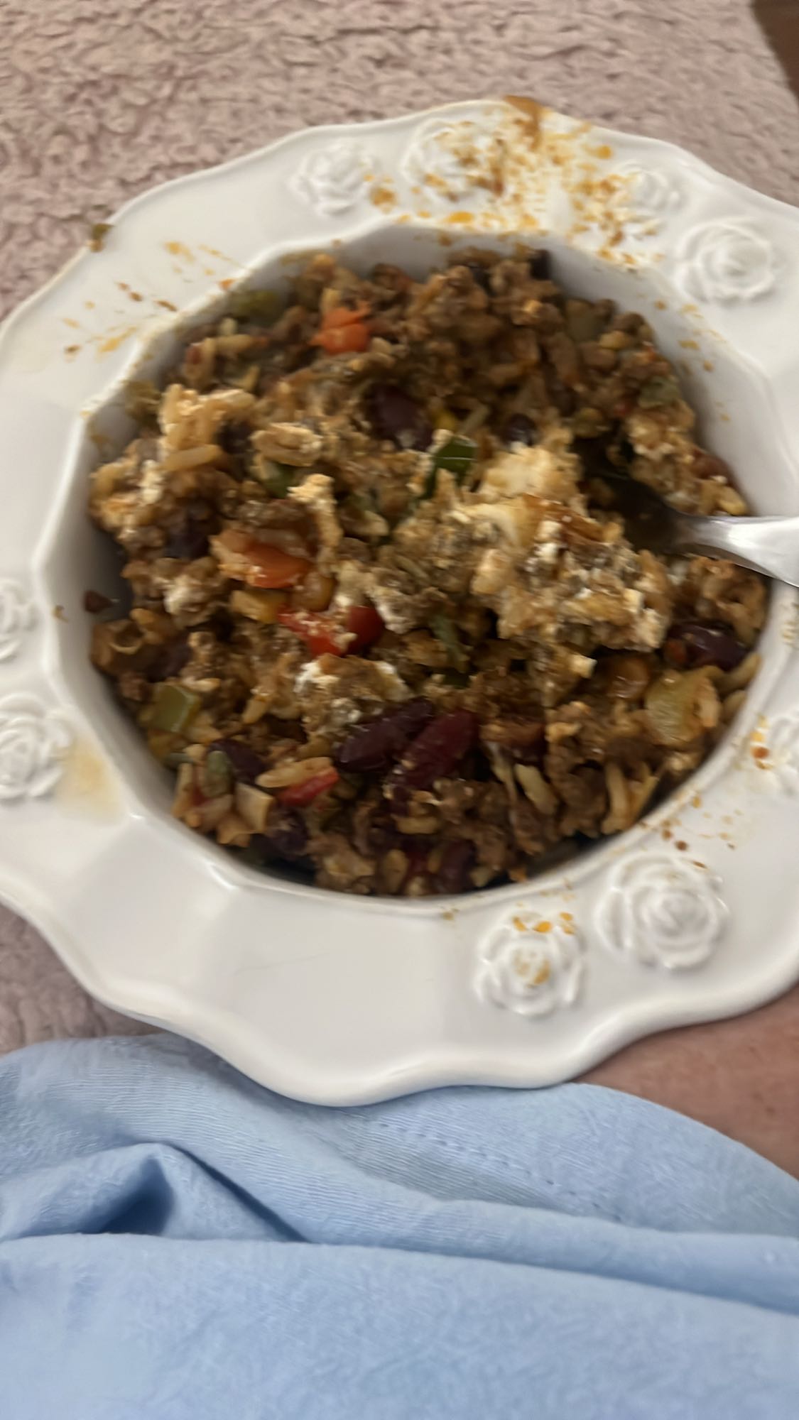 gehakt bonen groente schotel