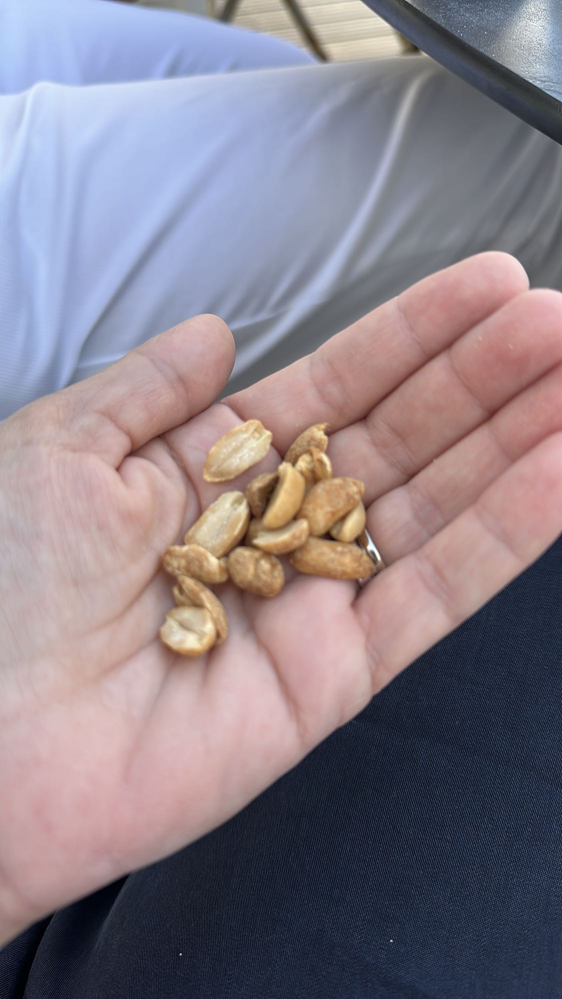 Handful of peanuts