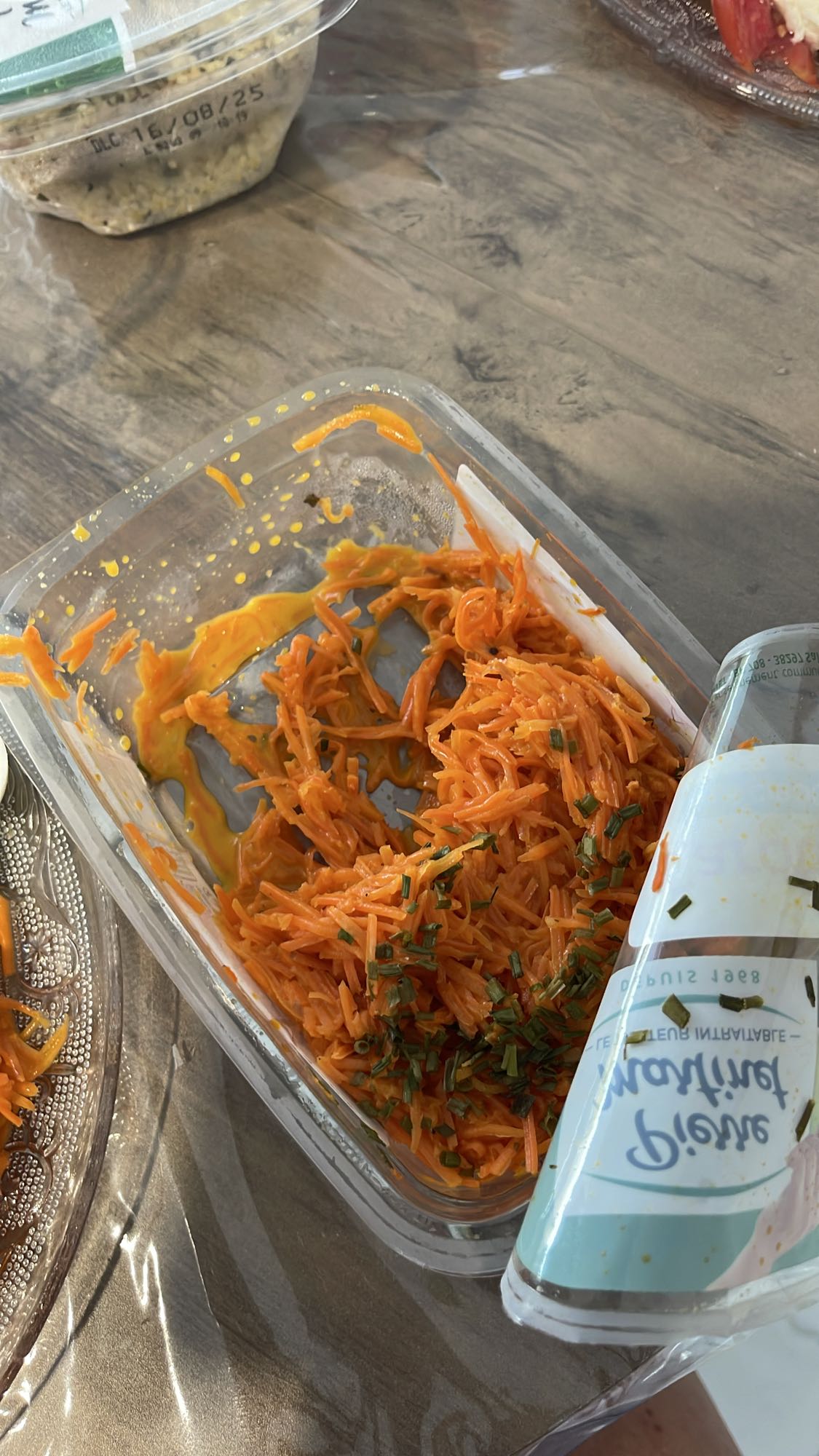 Salade de carottes râpées