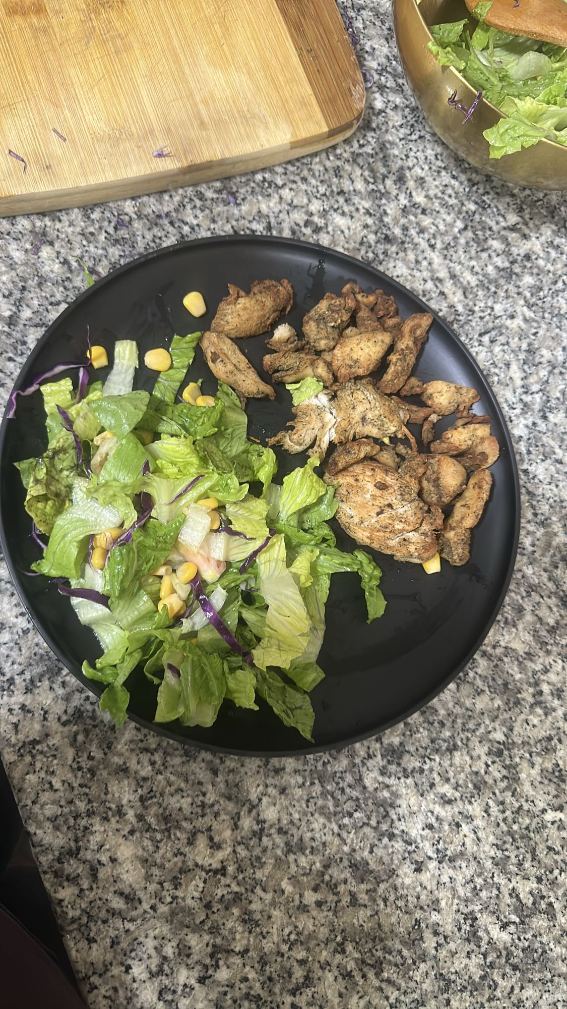 ensalada con pollo
