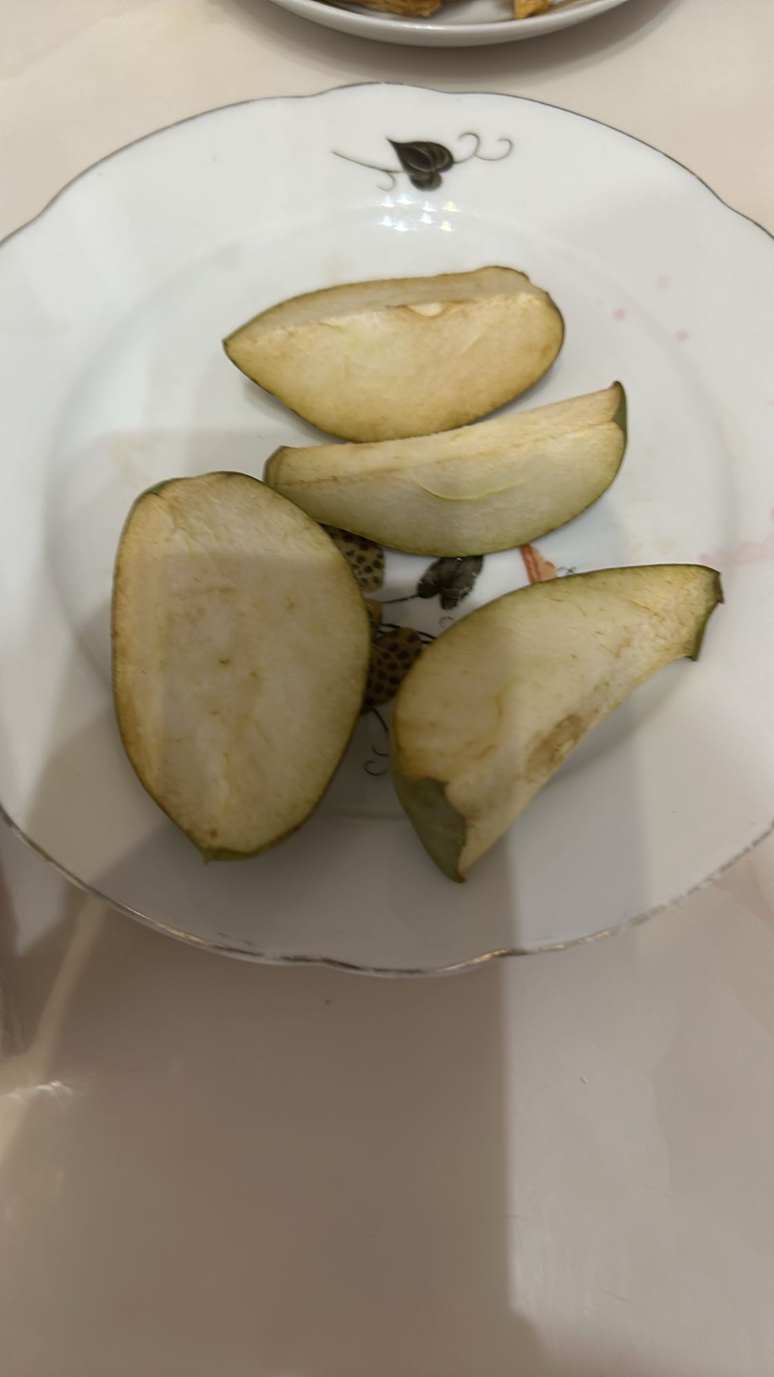 нарезанная груша