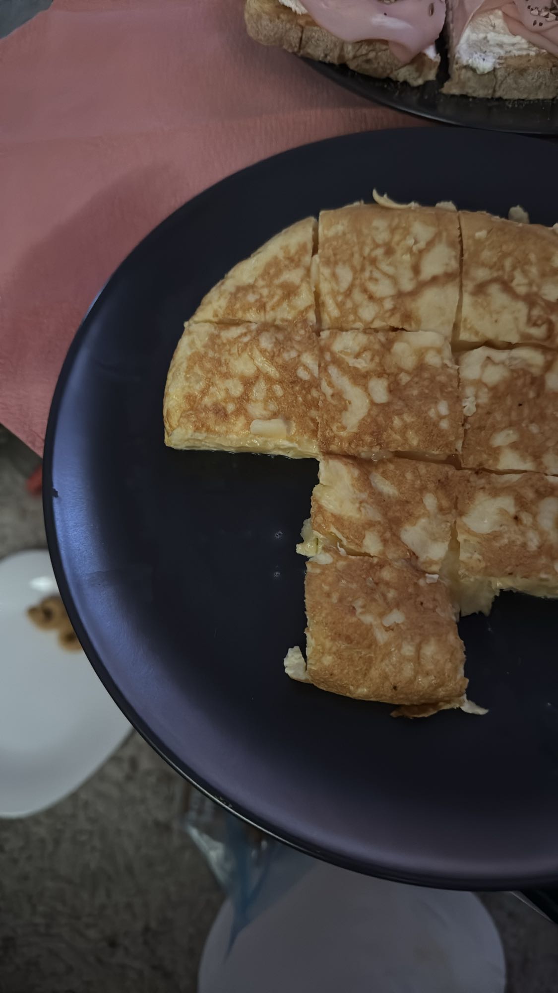 tortilla de huevo con papas