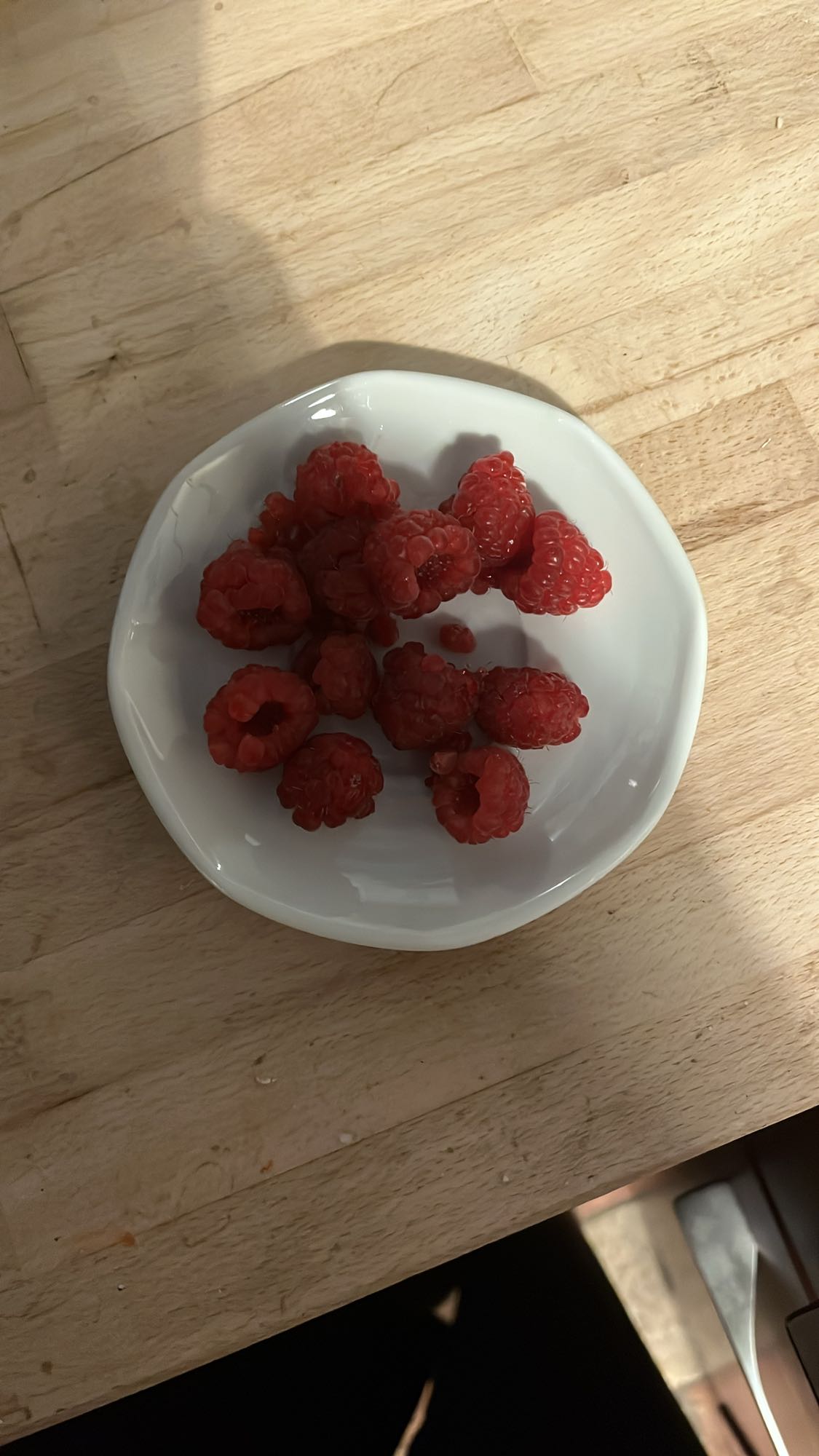 Framboises fraîches