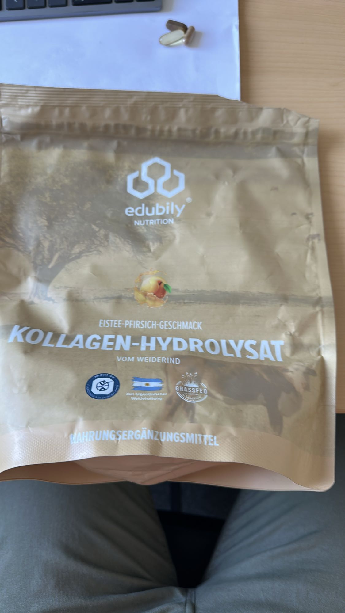 Kollagen Hydrolysat Pfirsich