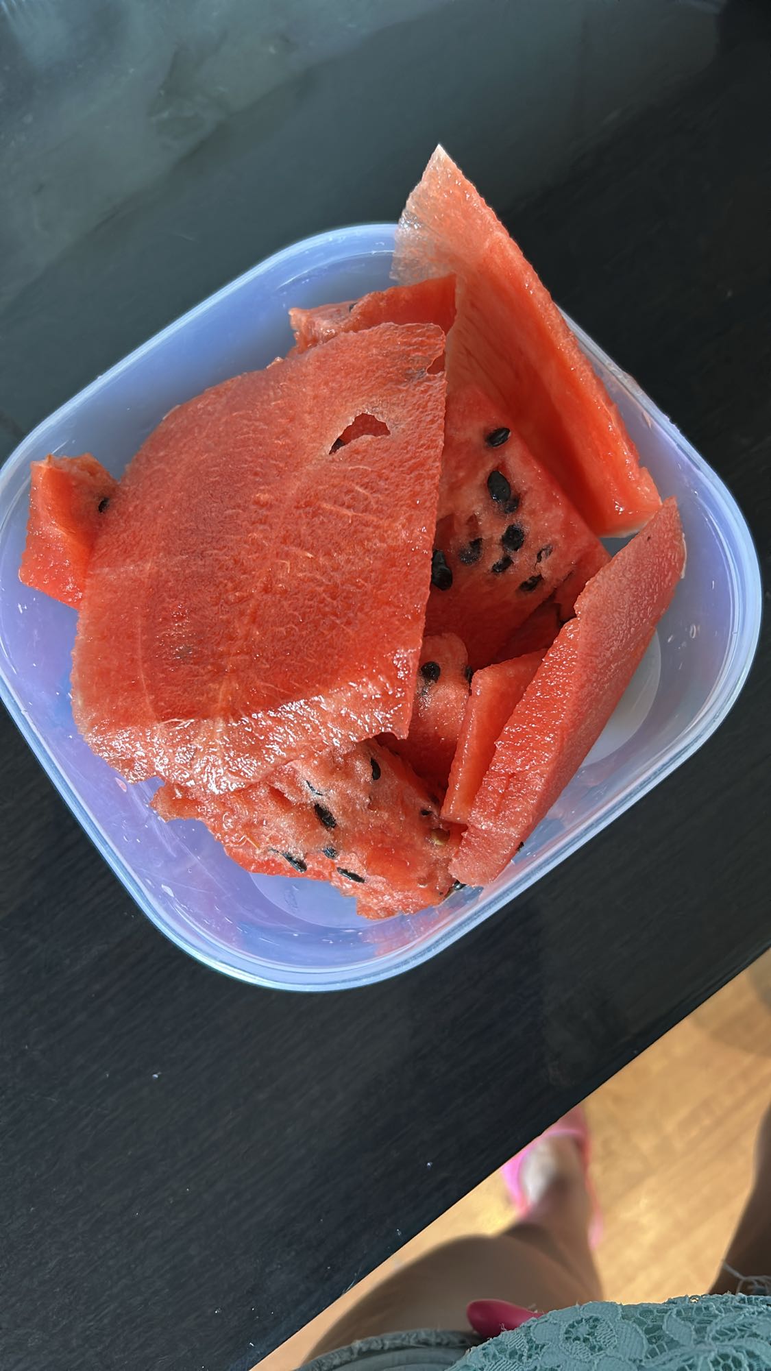 Felii de pepene roșu