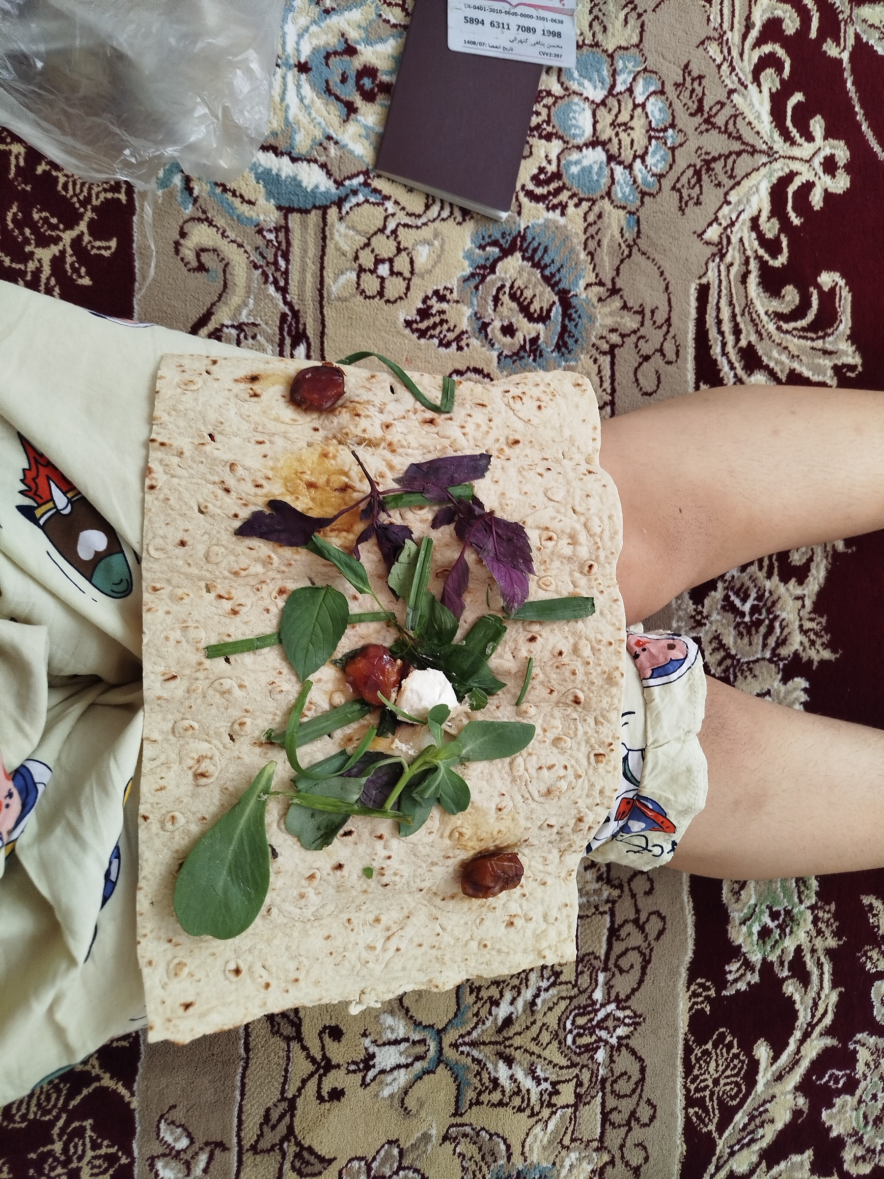 Herb Flatbread Wrap