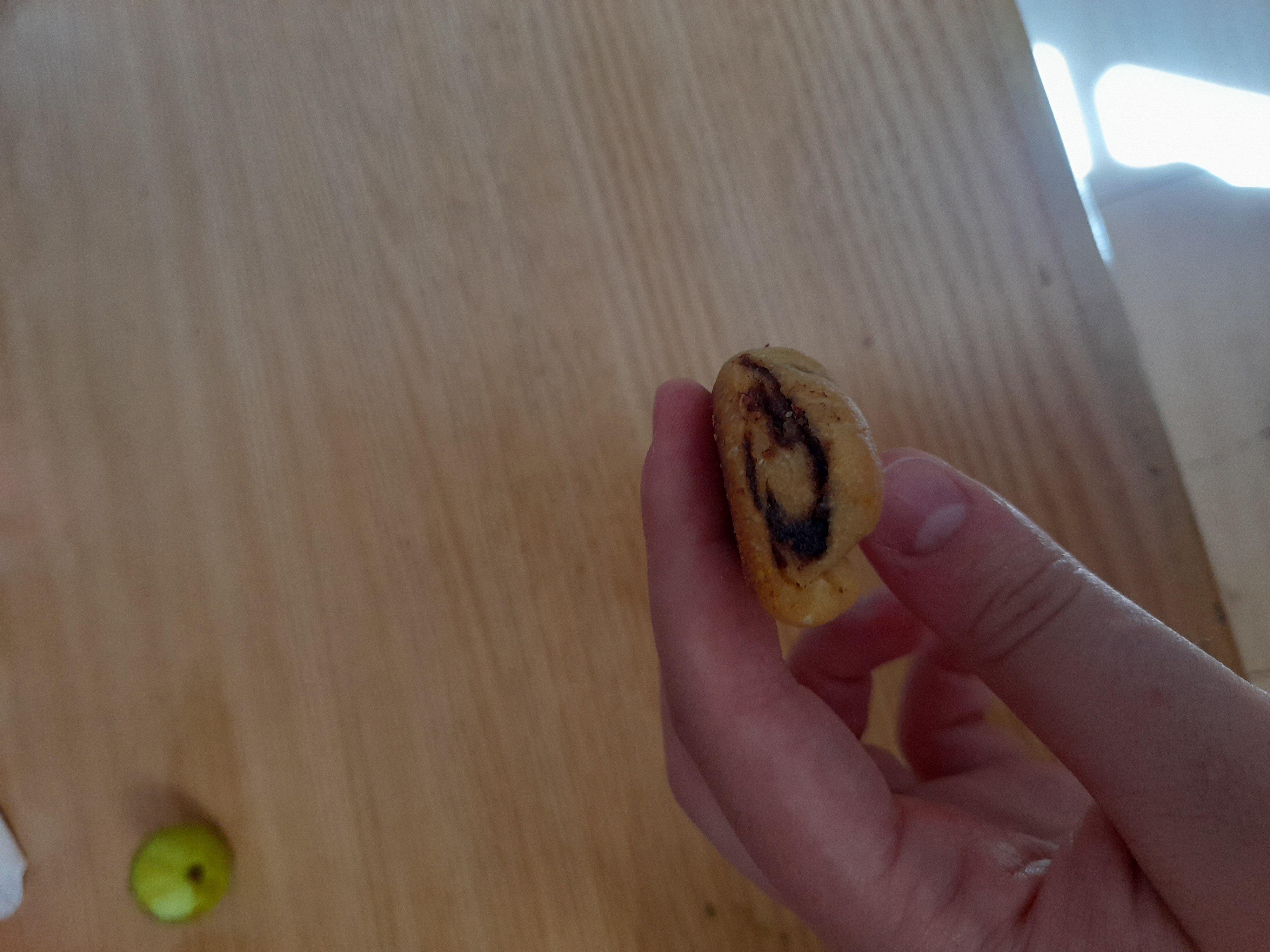 Chocolate swirl cookie