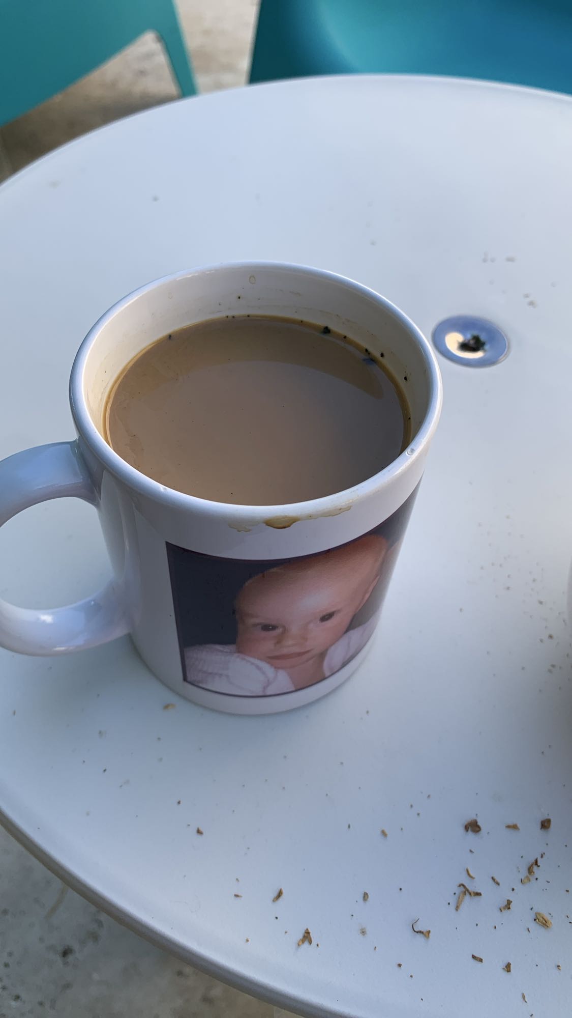 café au lait à la chicorée