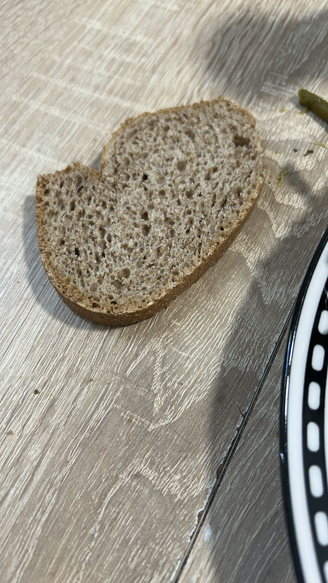 Tranche de pain complet