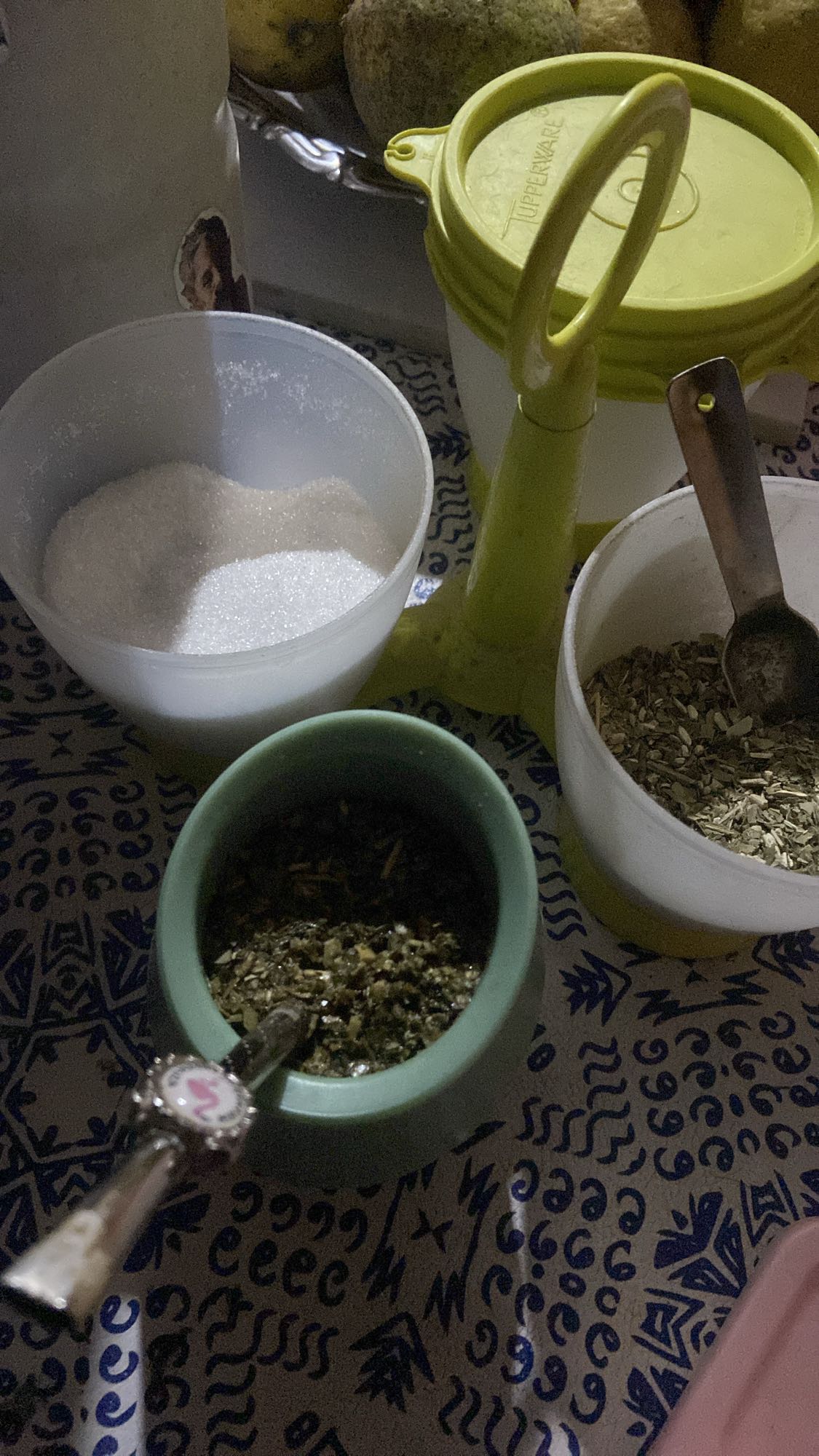mate con azúcar