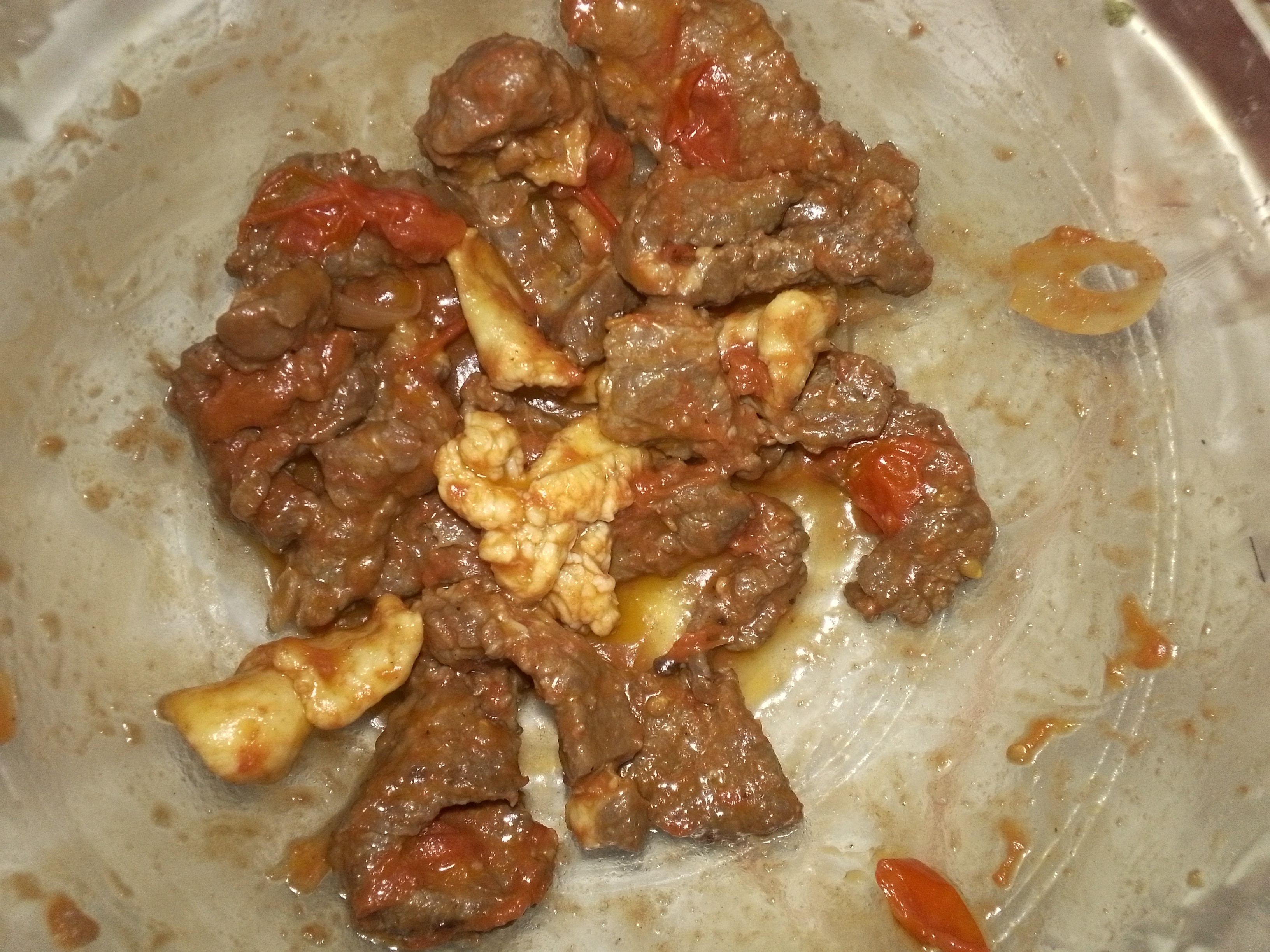 Boeuf sauté aux tomates