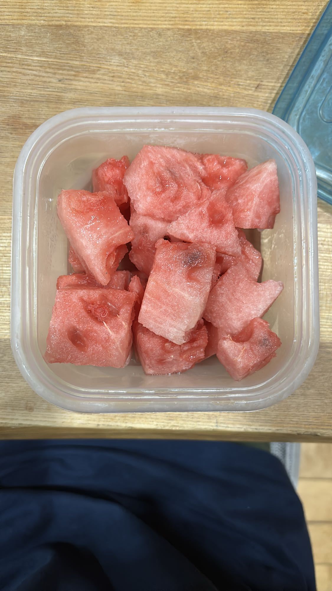 Watermelon cubes