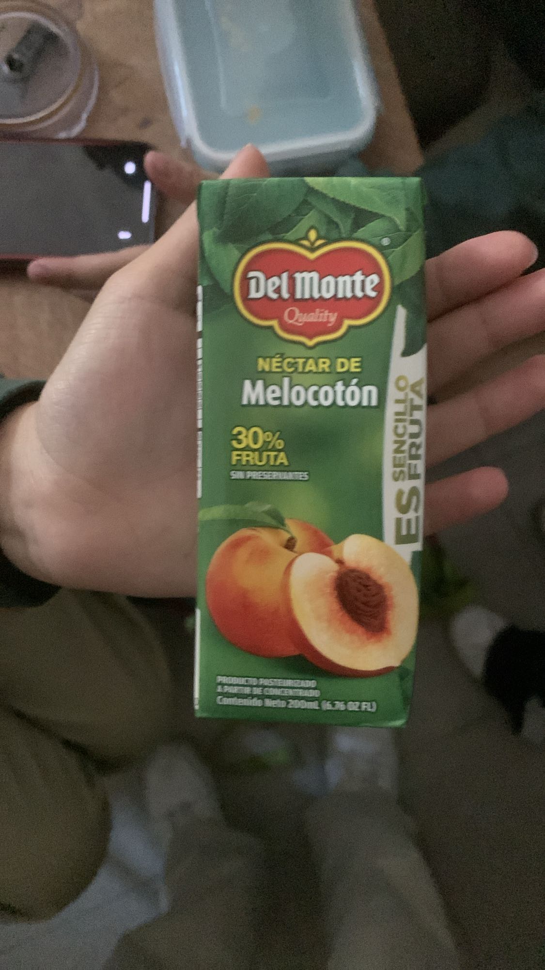 Néctar de melocotón