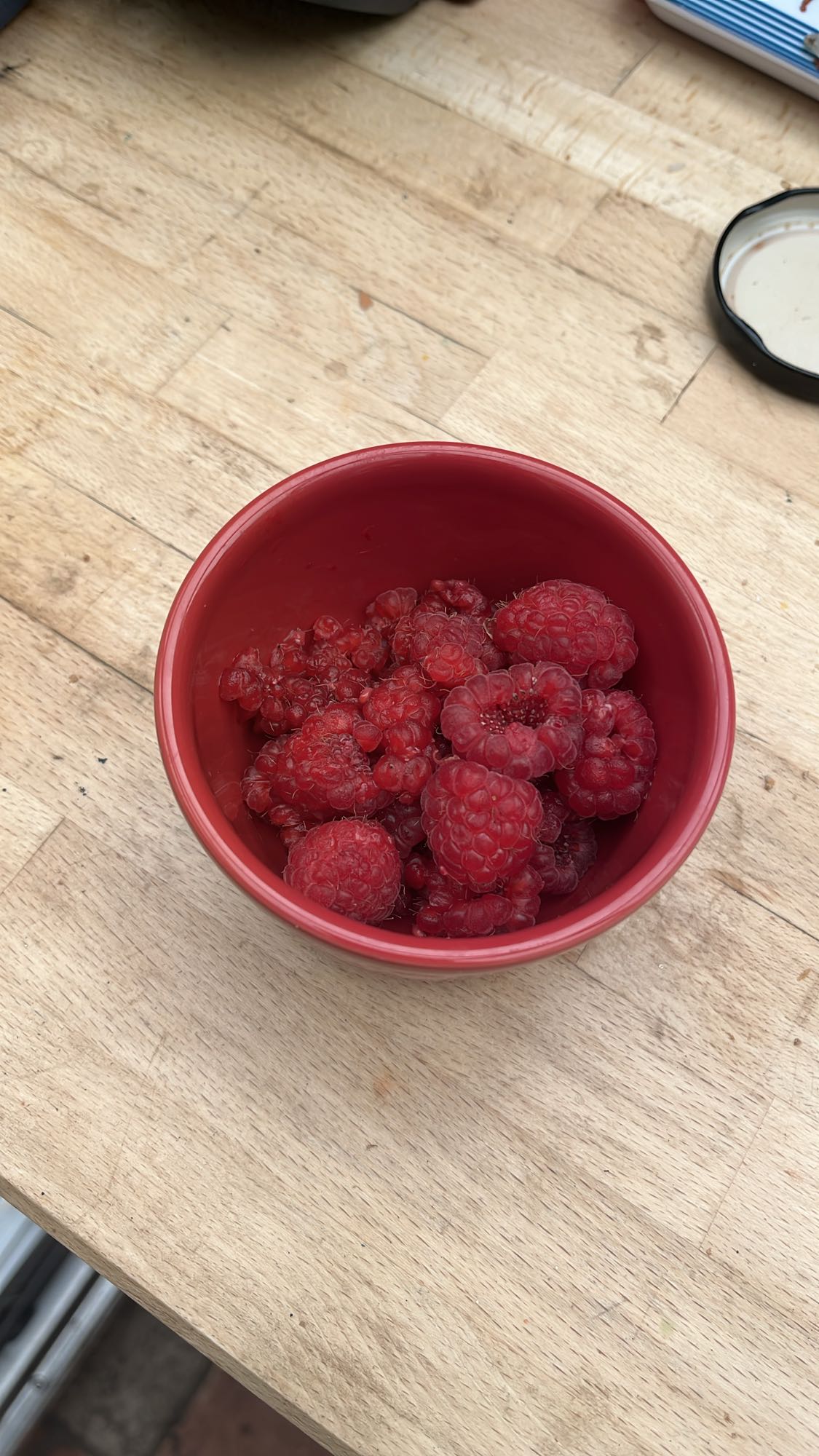 Framboises fraîches