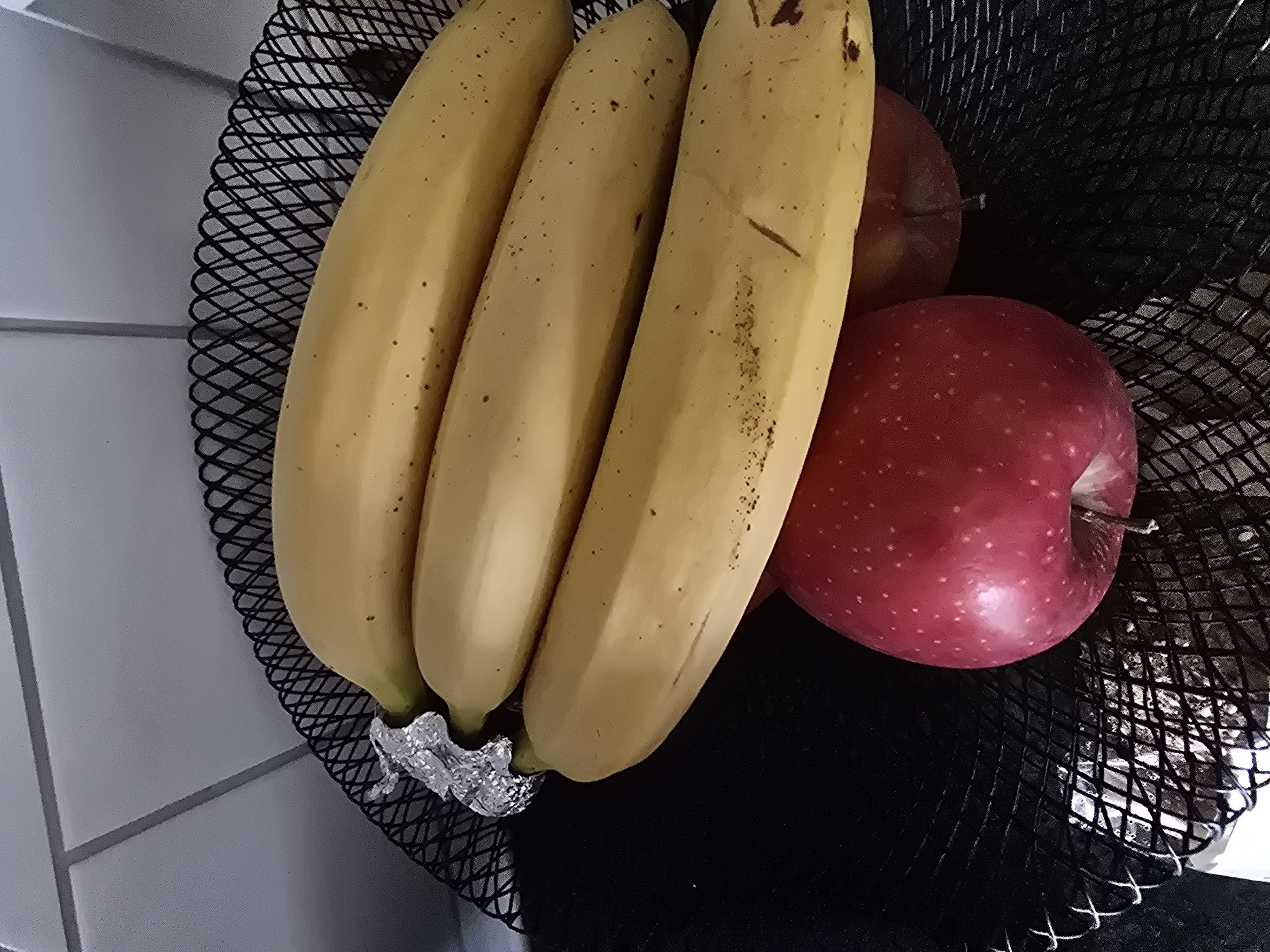 Bananen und Äpfel