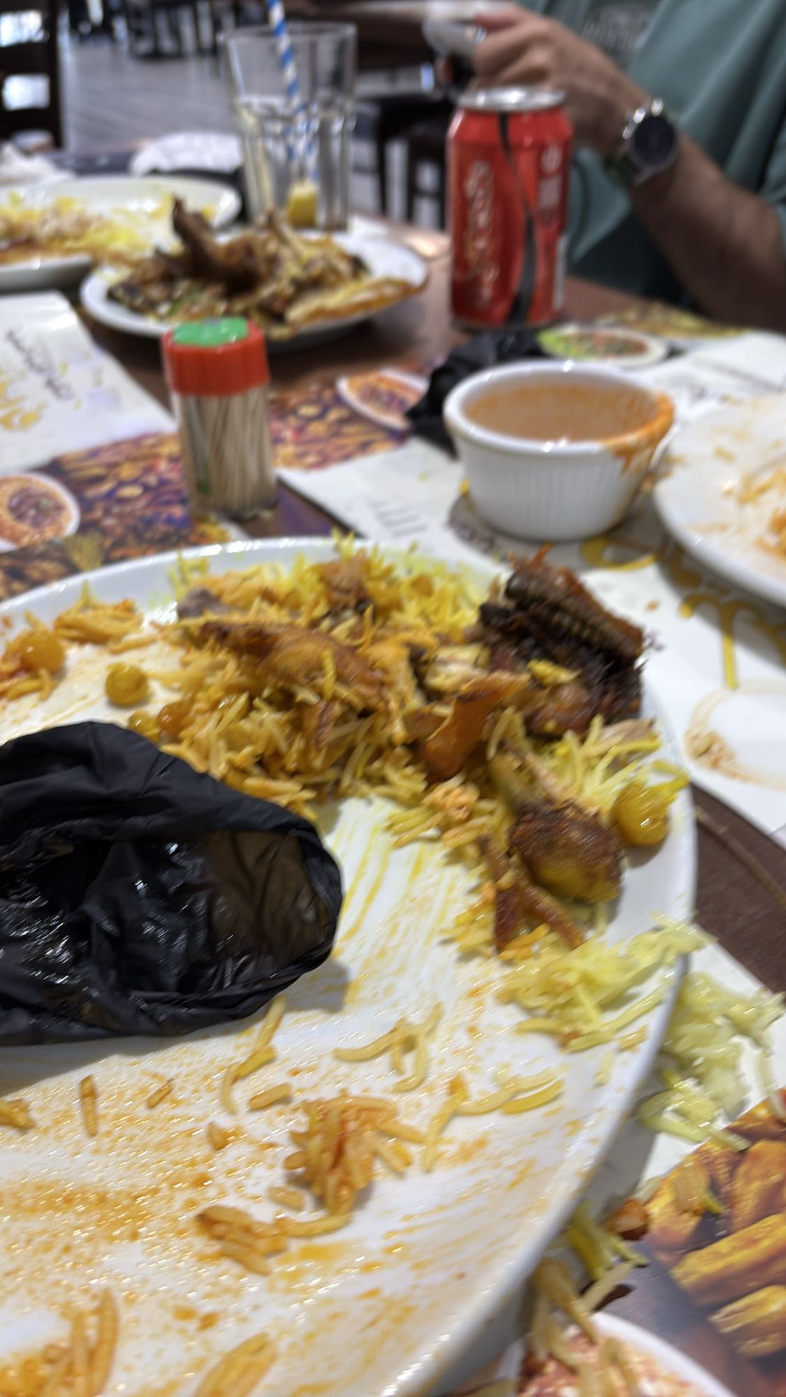 Chicken Biryani with Soda