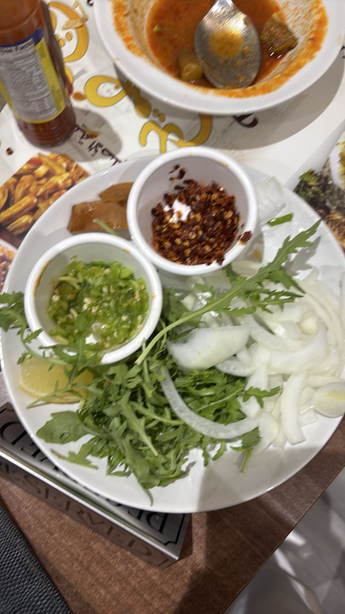 Herb and Veggie Plate