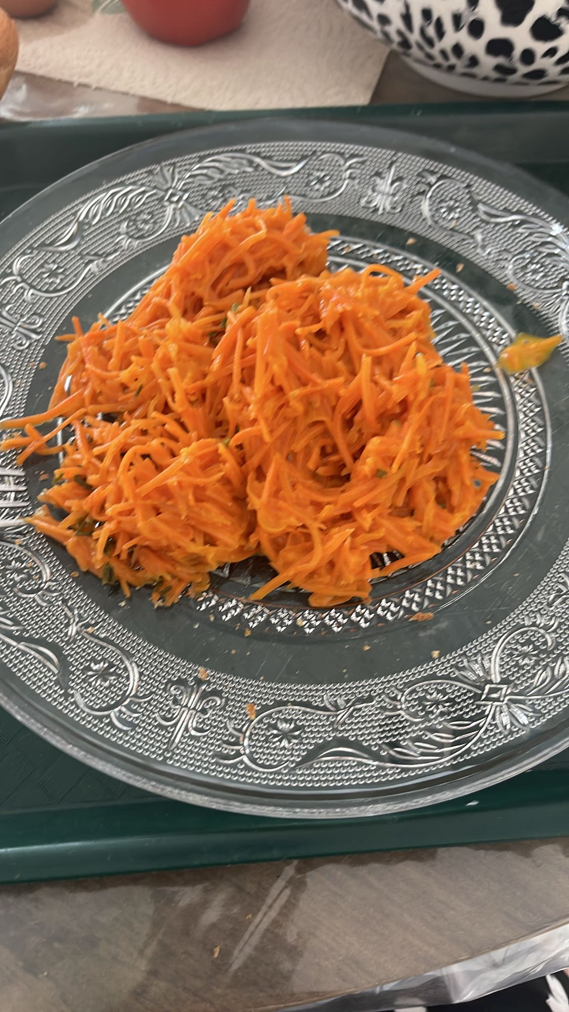 Salade de carottes râpées