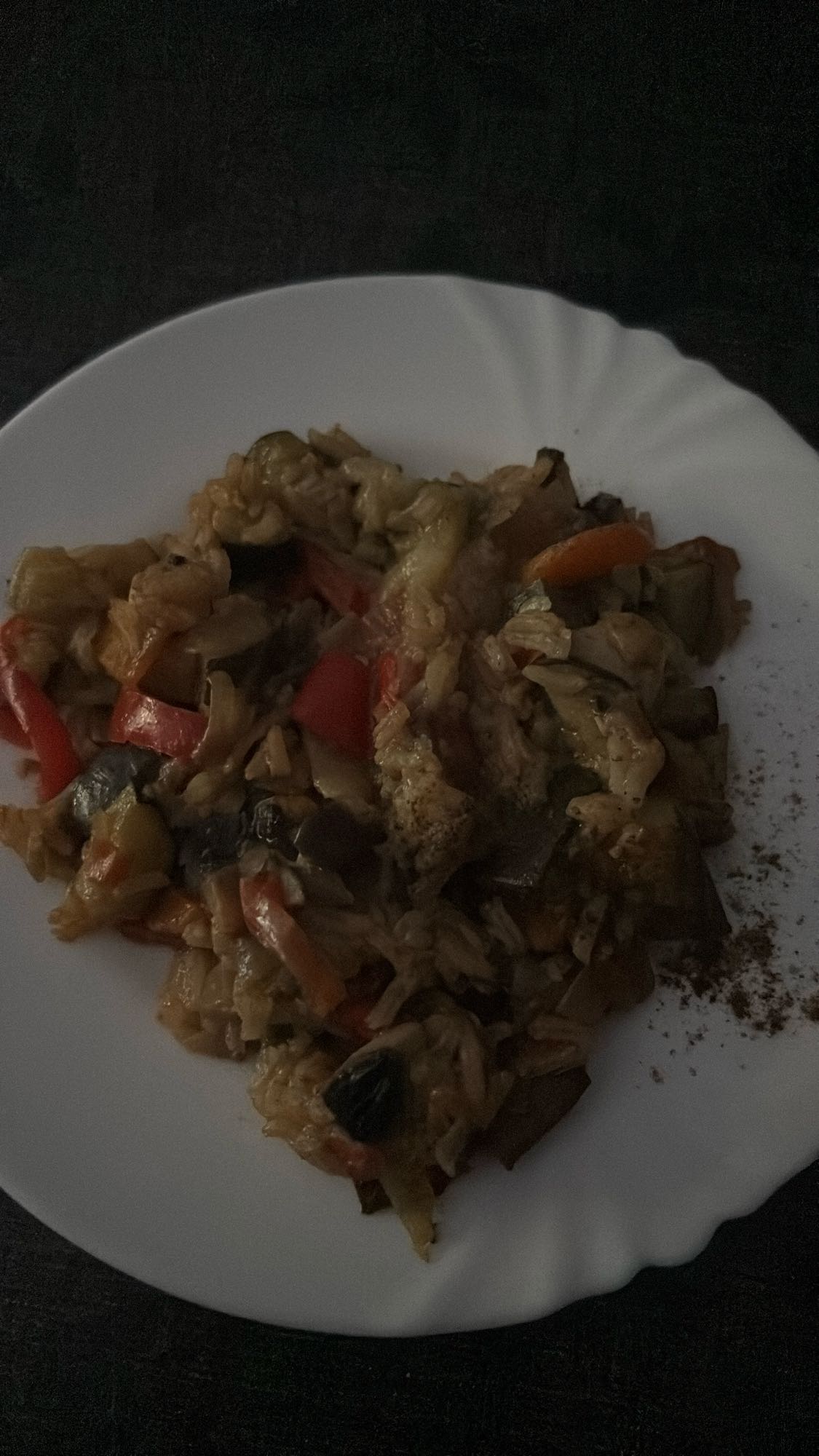 Legume sotate cu orez