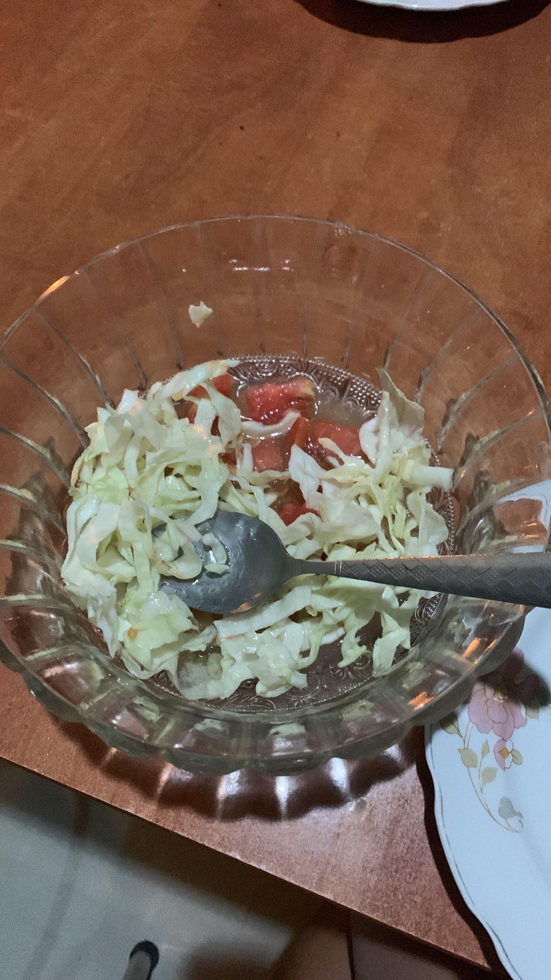 Cabbage Tomato Salad