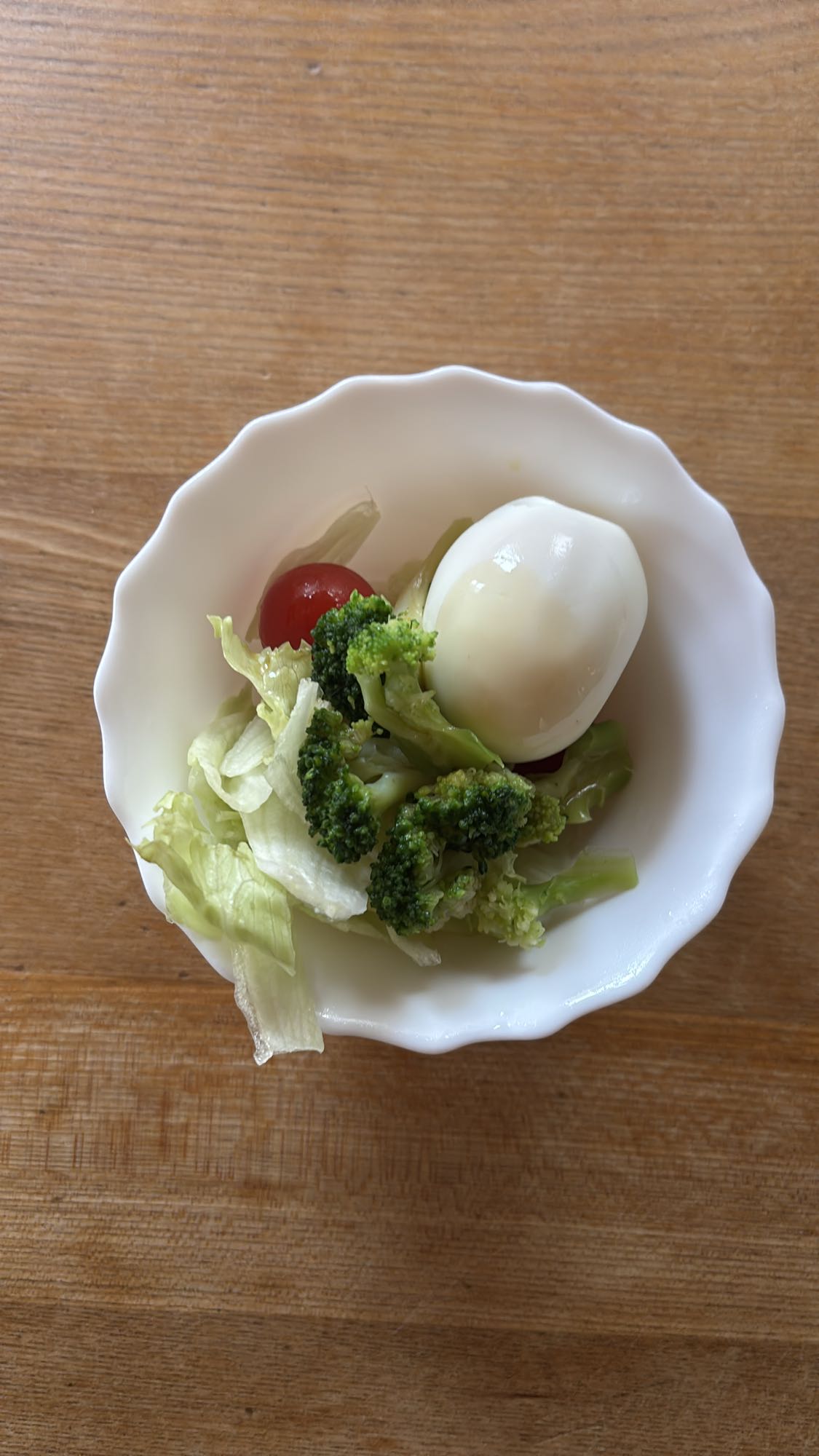 Egg Veggie Salad Bowl