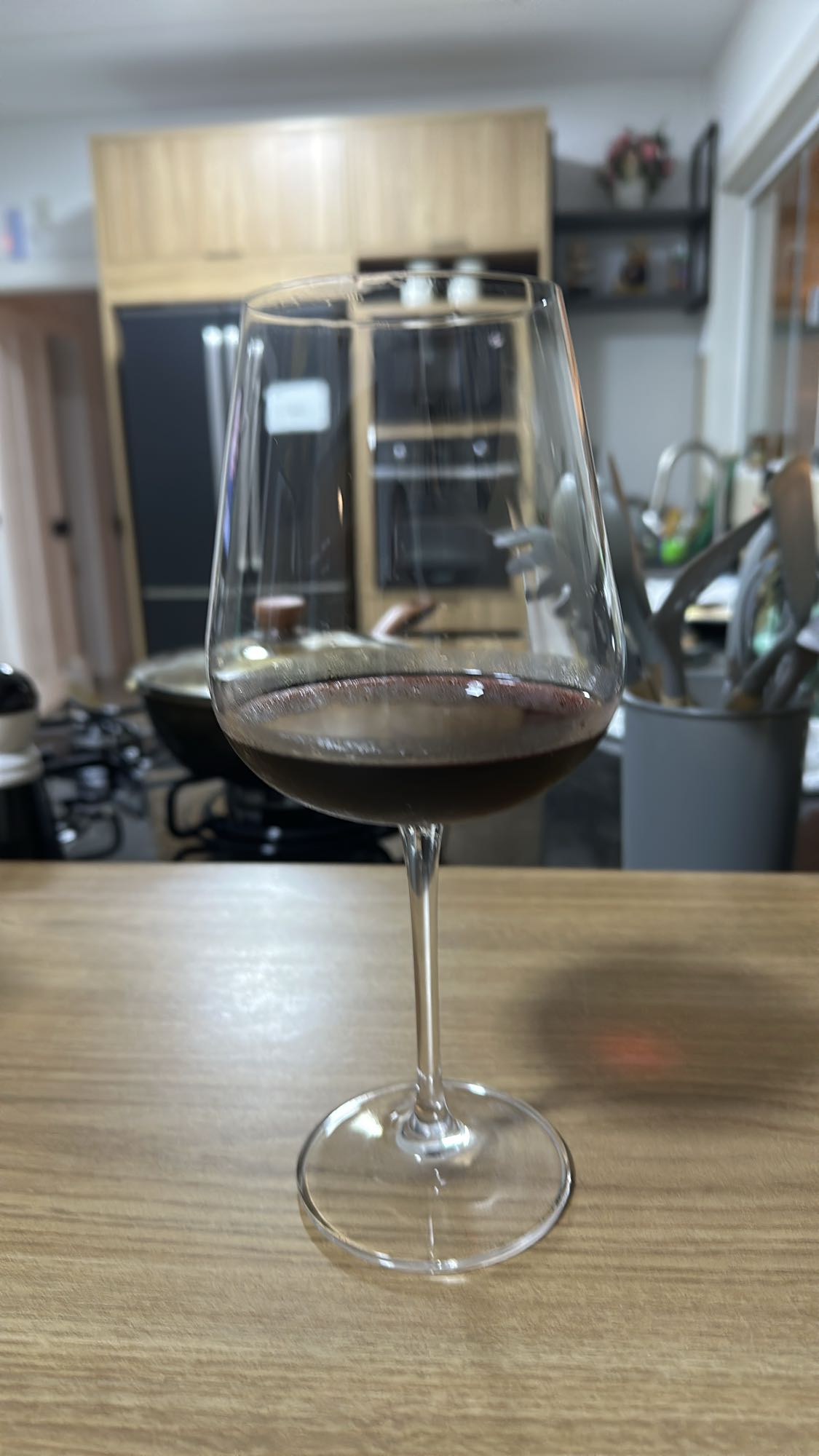 Taça de vinho tinto