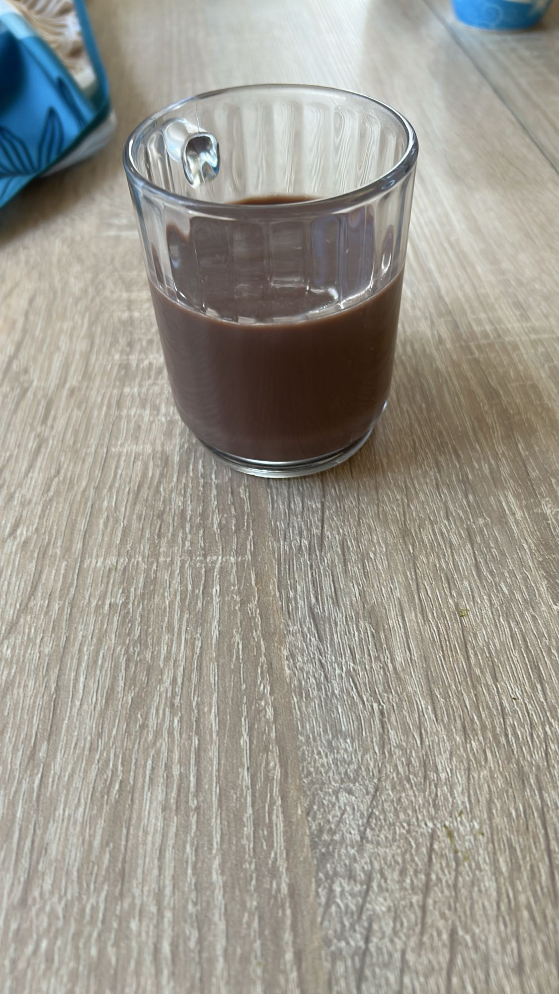 verre de lait chocolaté