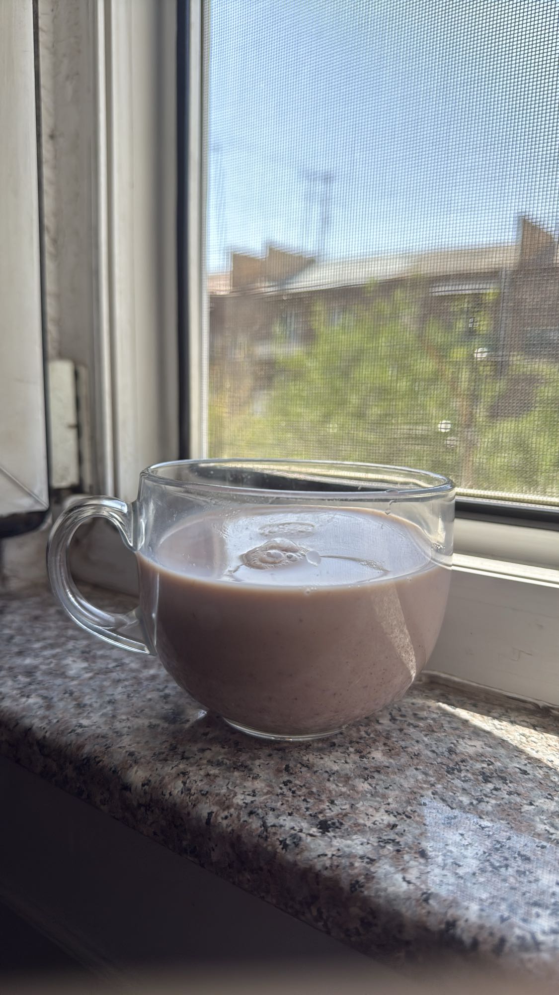 cacao milk with slight sugar