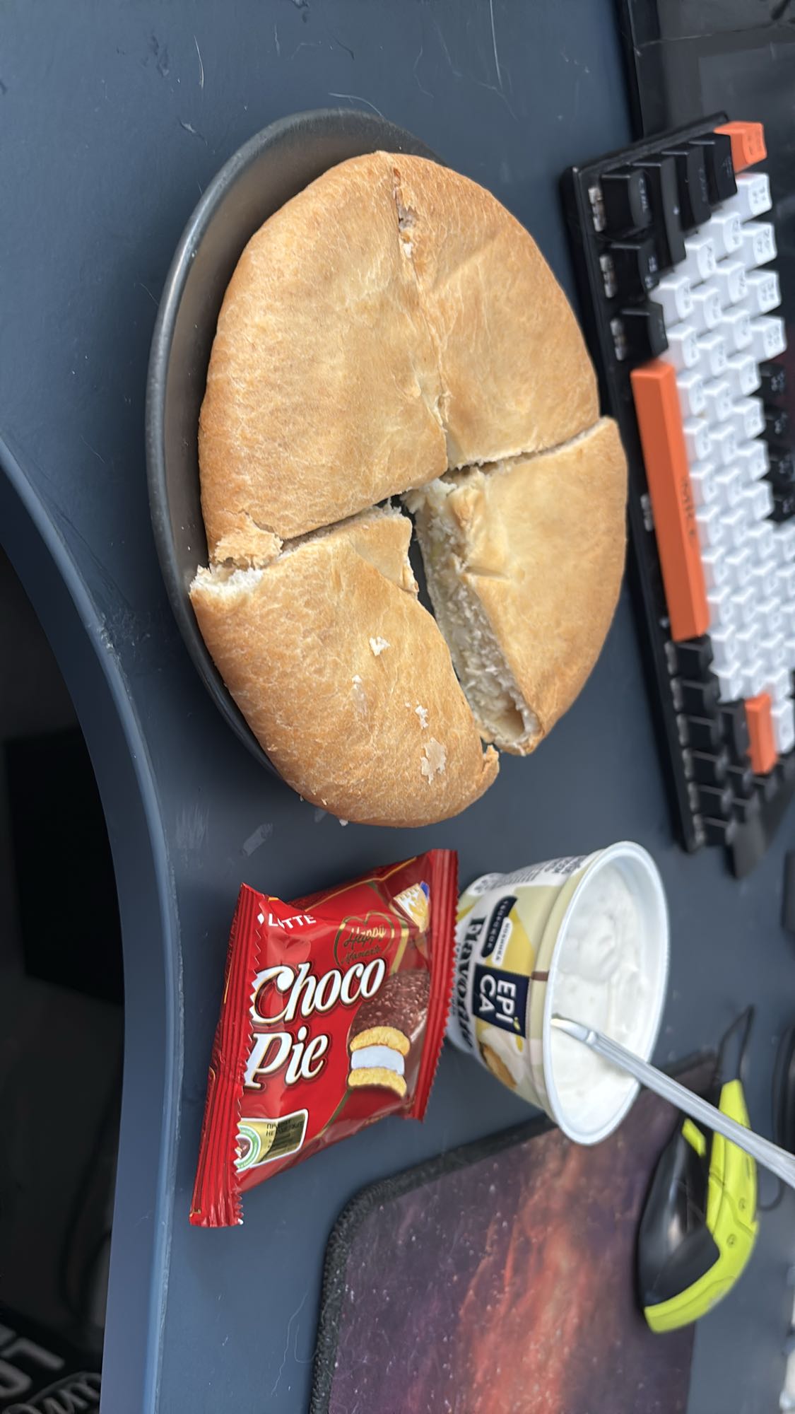 пирог с йогуртом и чоко пай