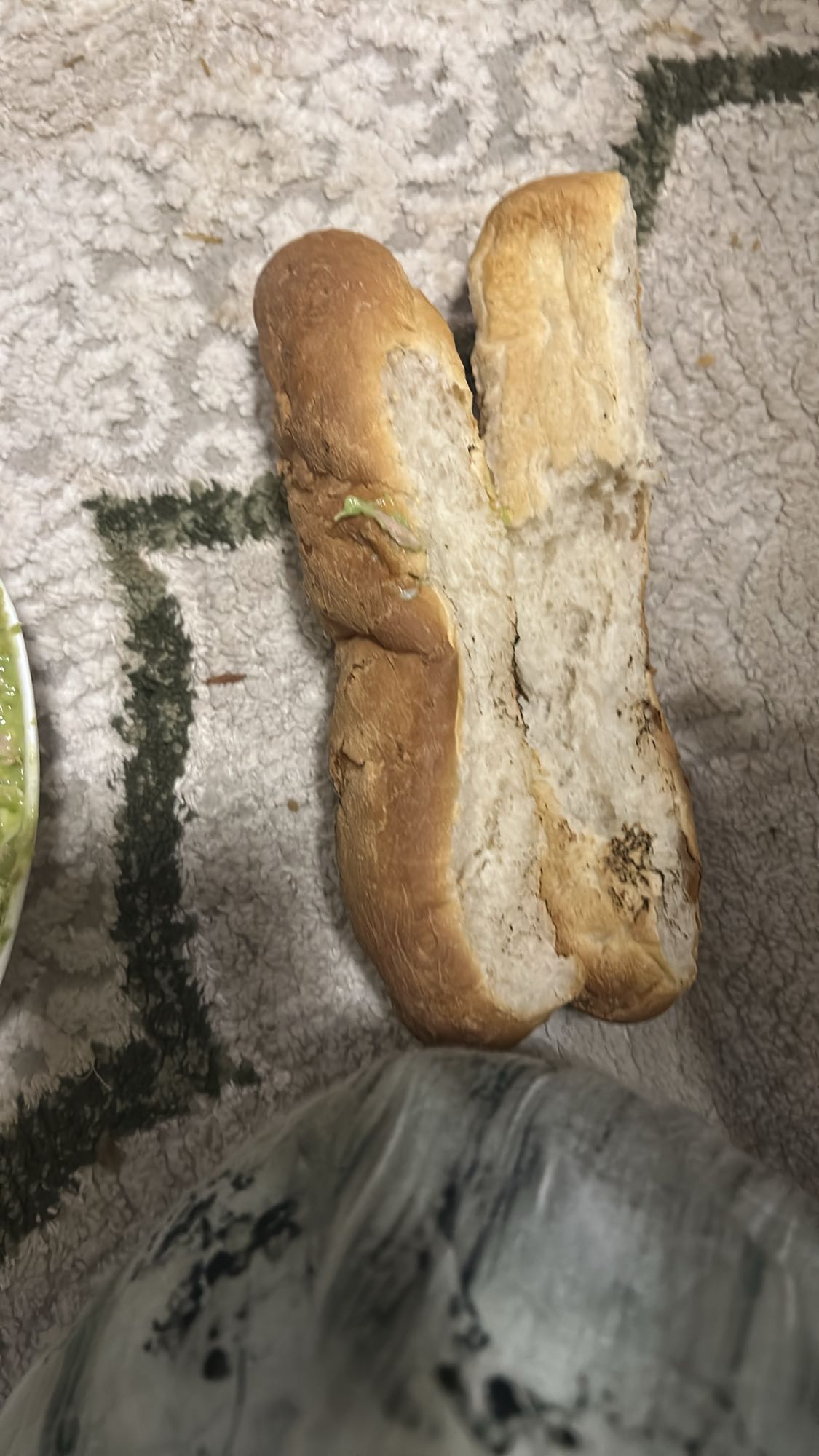 Plain sandwich bun