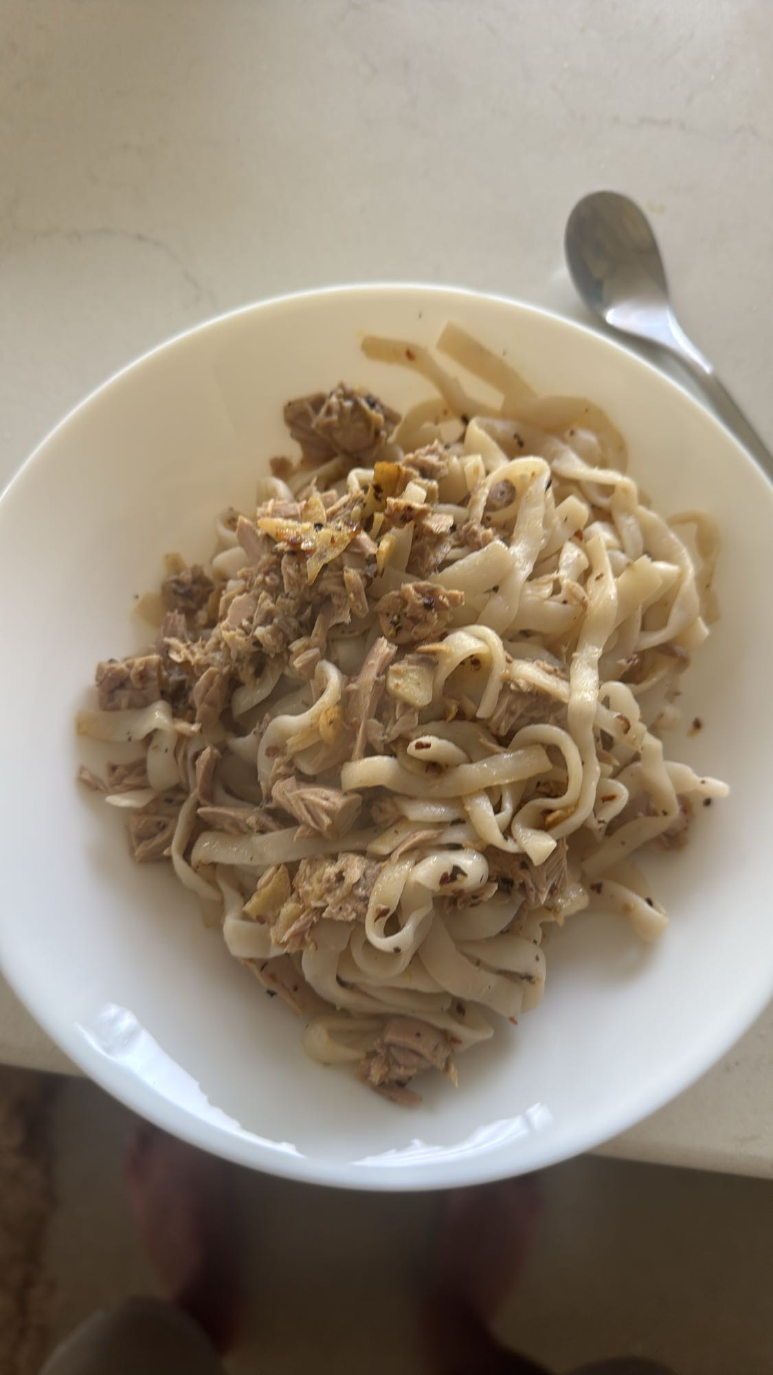 Tuna Garlic Noodles