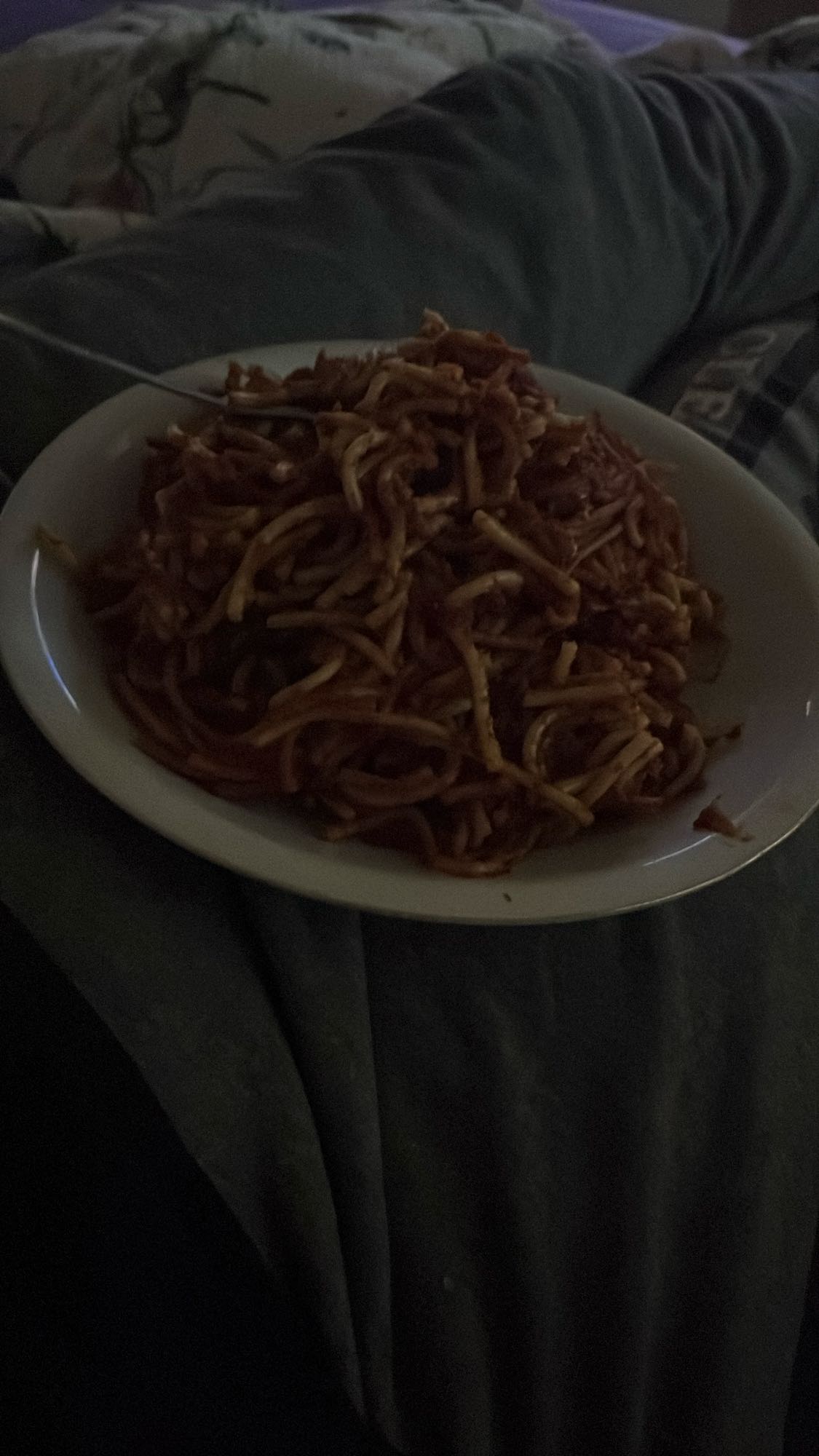 Spaghetti mit Tomatensauce