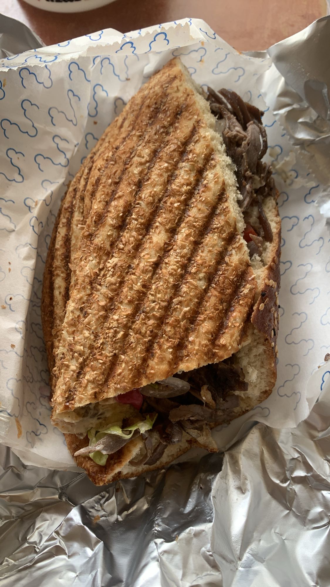 Grilled Beef Sandwich