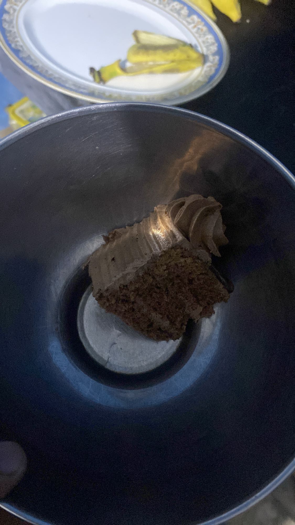 Chocolate cake slice