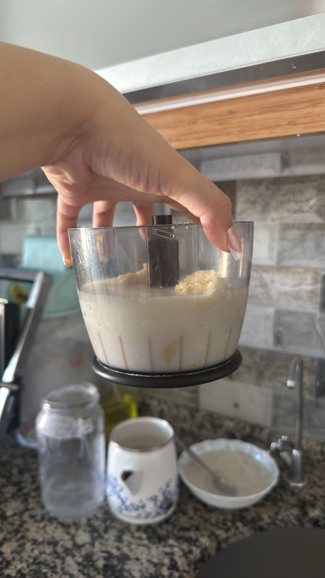 Muzlu süt karışımı