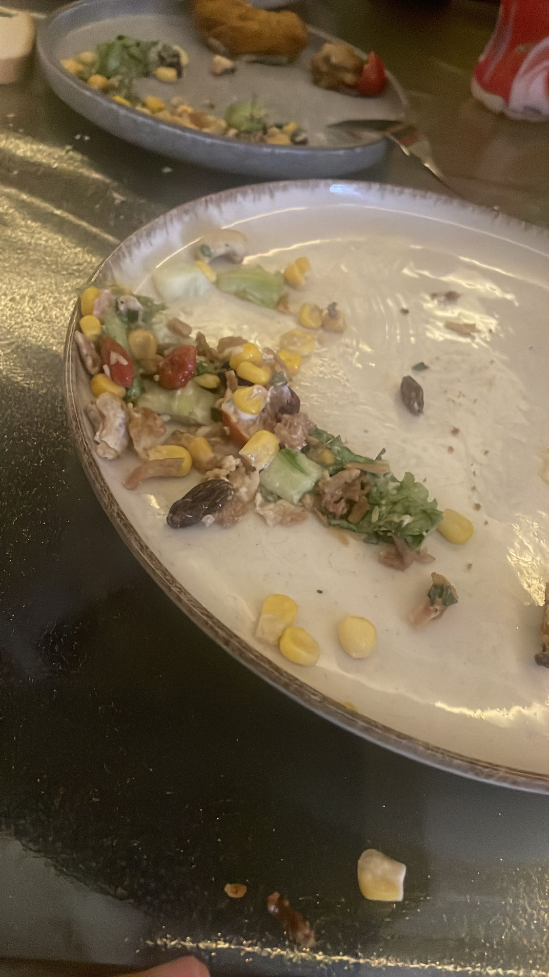 reste de salade mixte