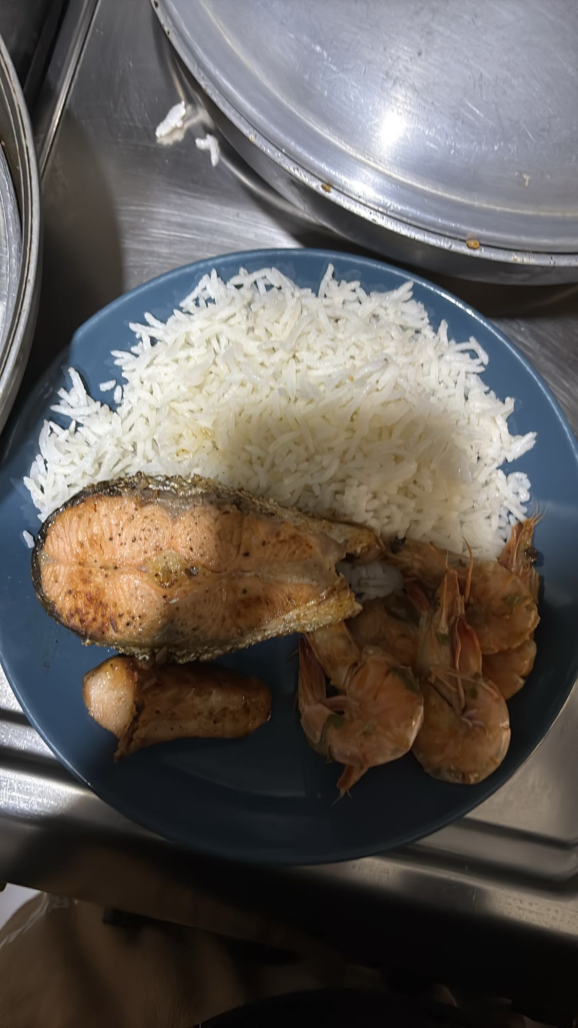 Grilled Fish with Rice