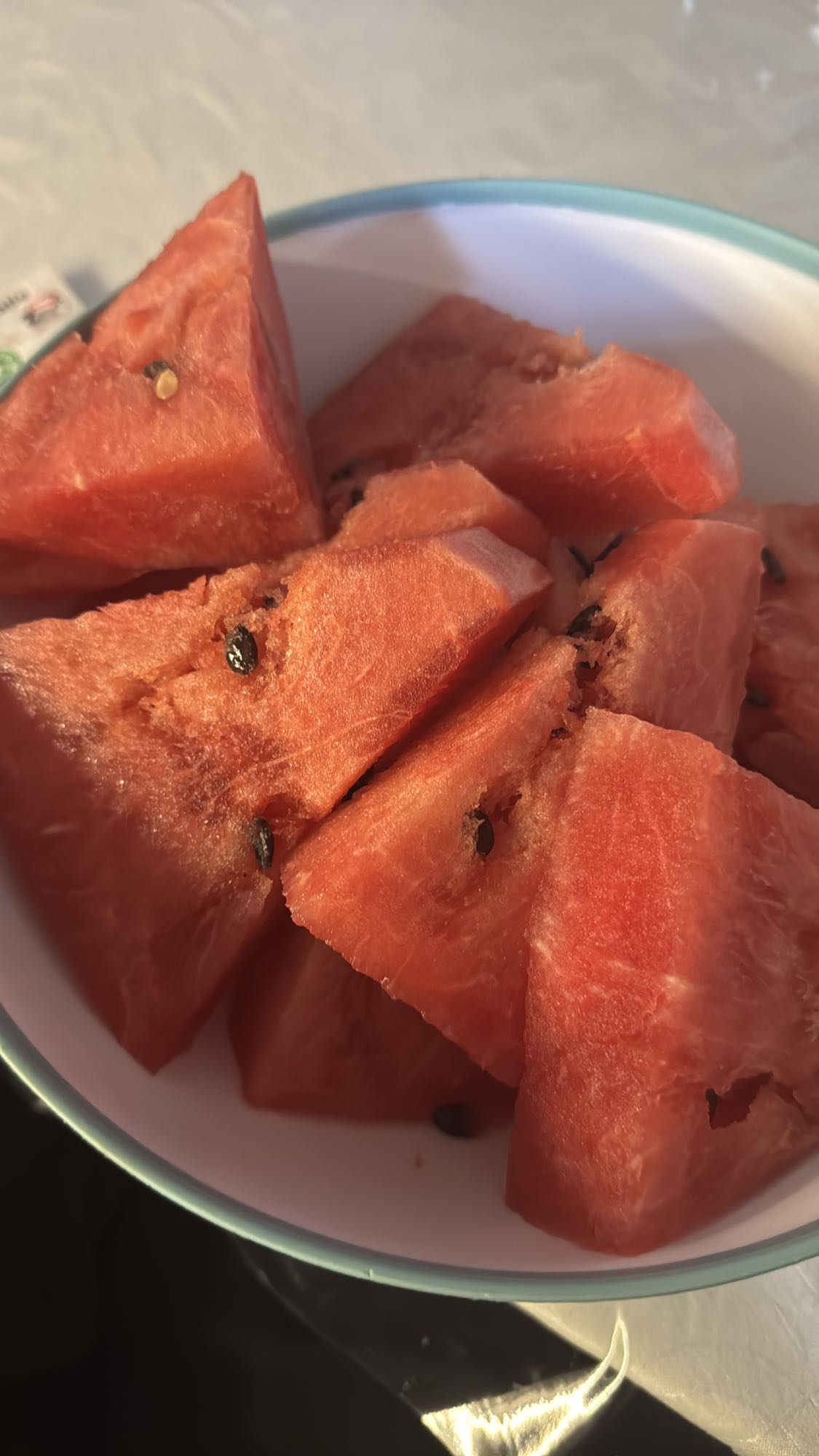 Felii de pepene roșu