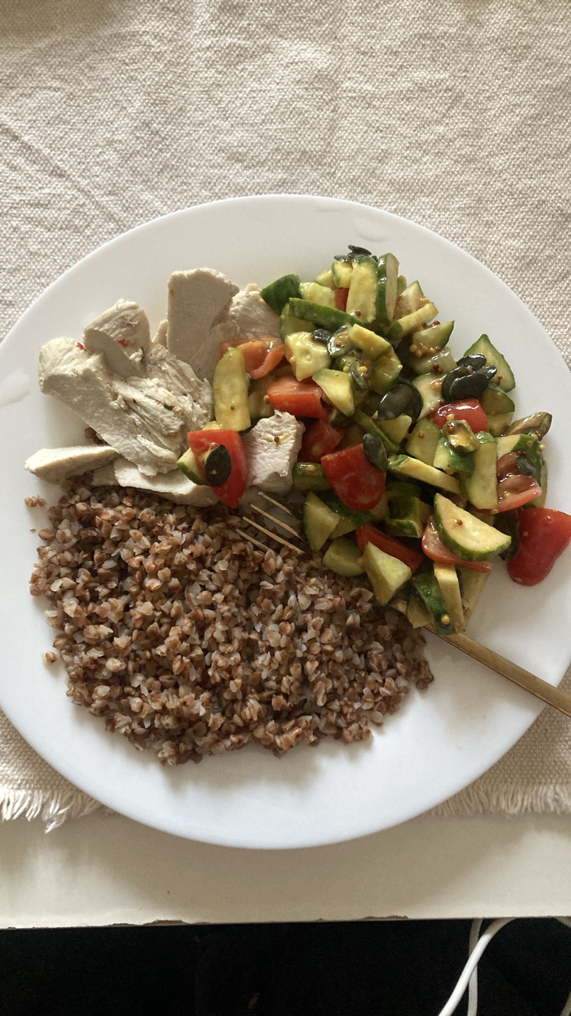 Chicken Buckwheat Salad