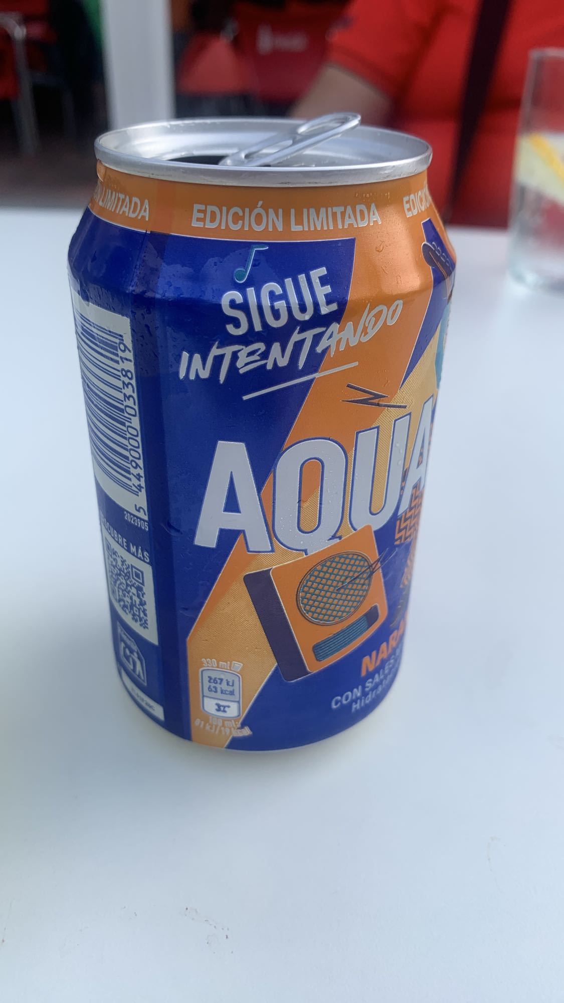 refresco de naranja