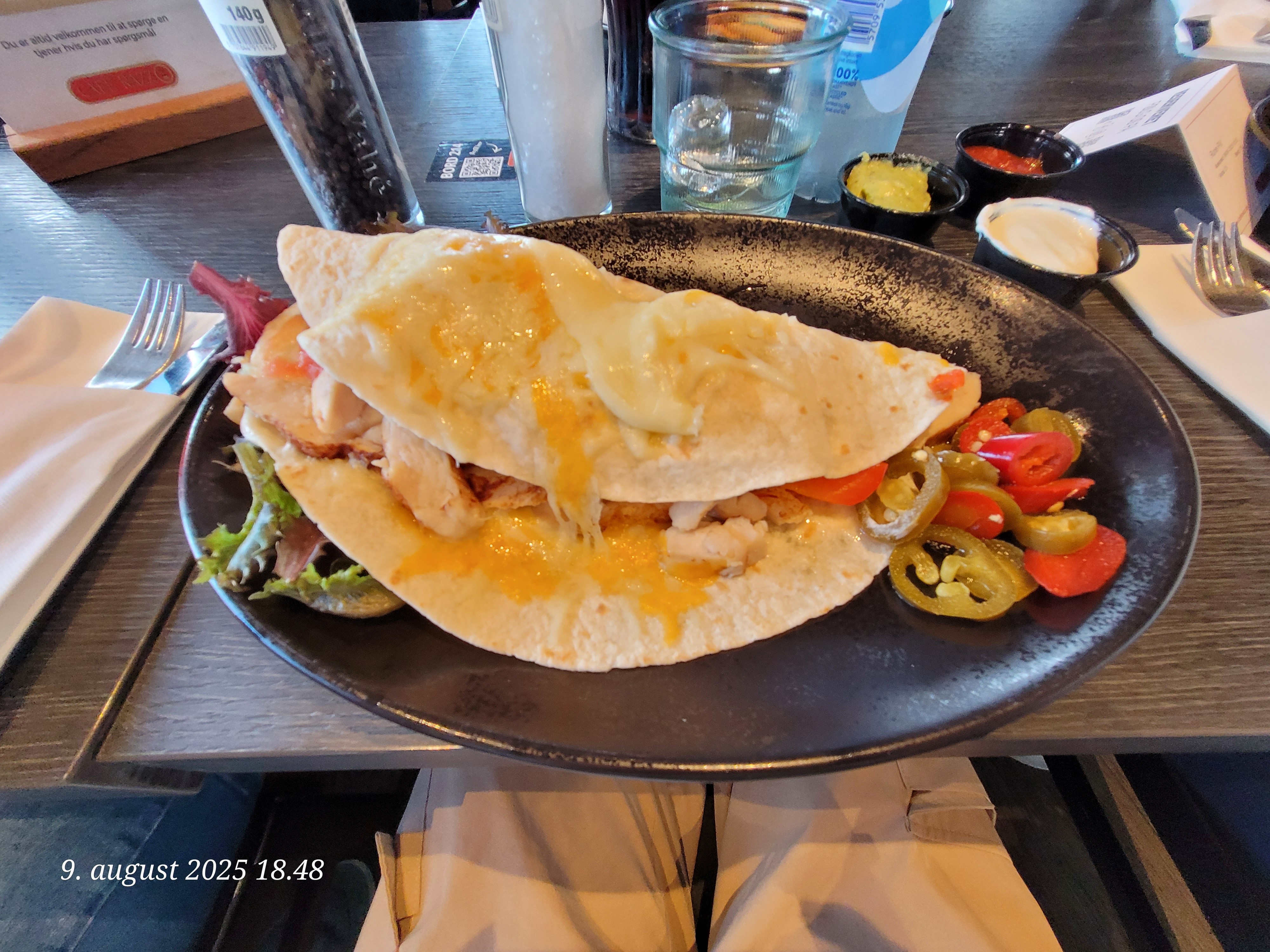 Chicken Cheese Quesadilla