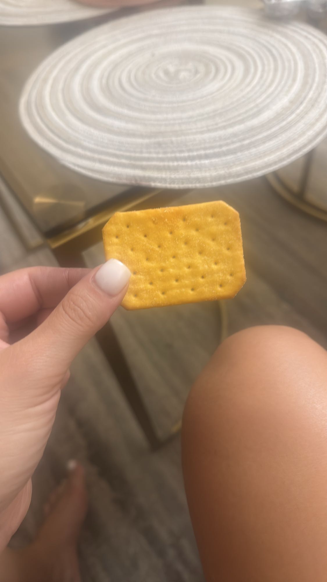 Cheese cracker snack